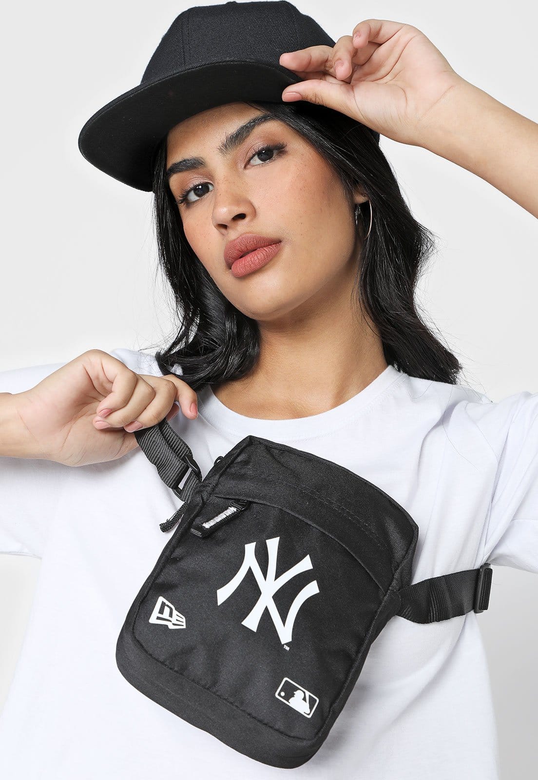 Vista 2 Bolsa New Era New York Yank Preta new era preto