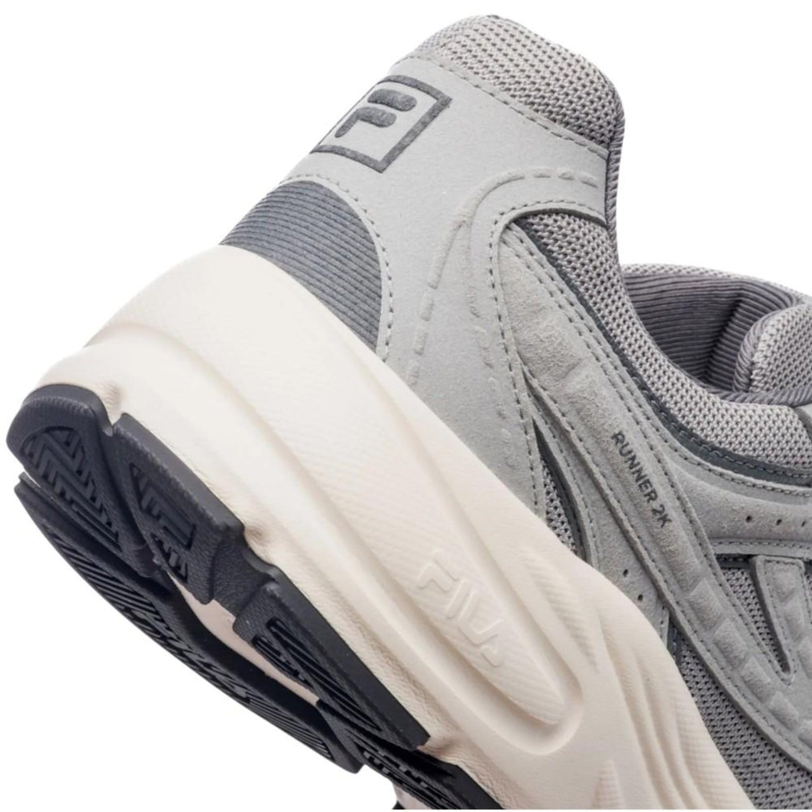 Vista 2 Tênis Fila Runner 2k SE Feminino Têxtil Fila cinza