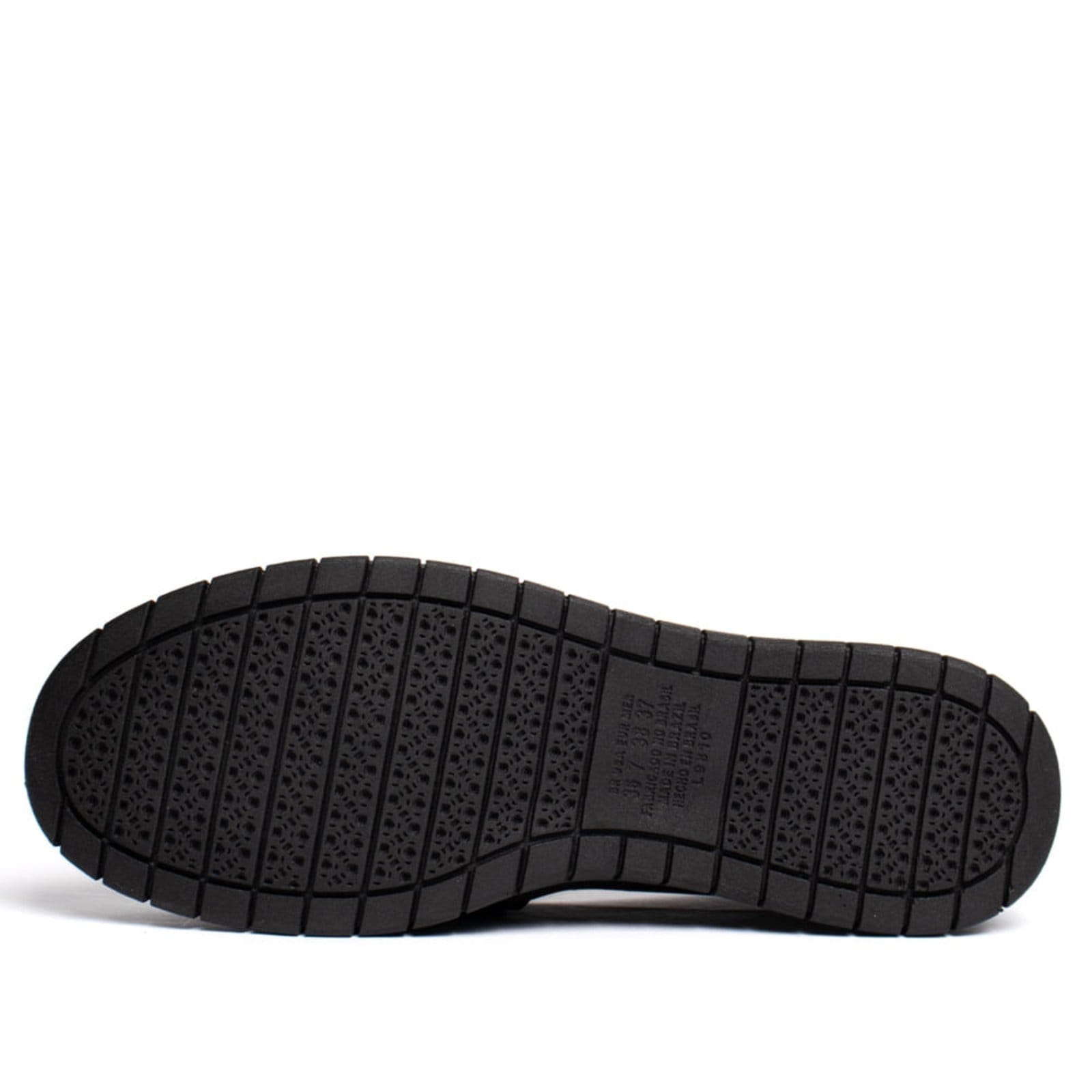 Vista 2 Mocassim Feminino Campesí Napa Solado Tratorado Campesi preto