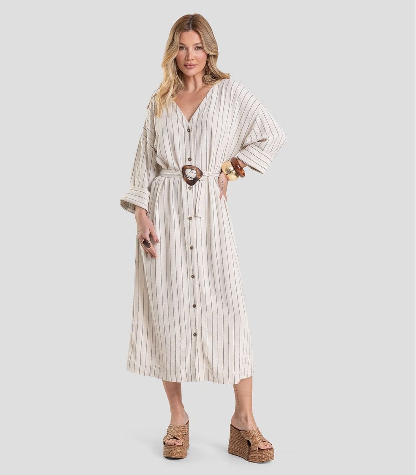 Vestido Feminino Chemise Dianna