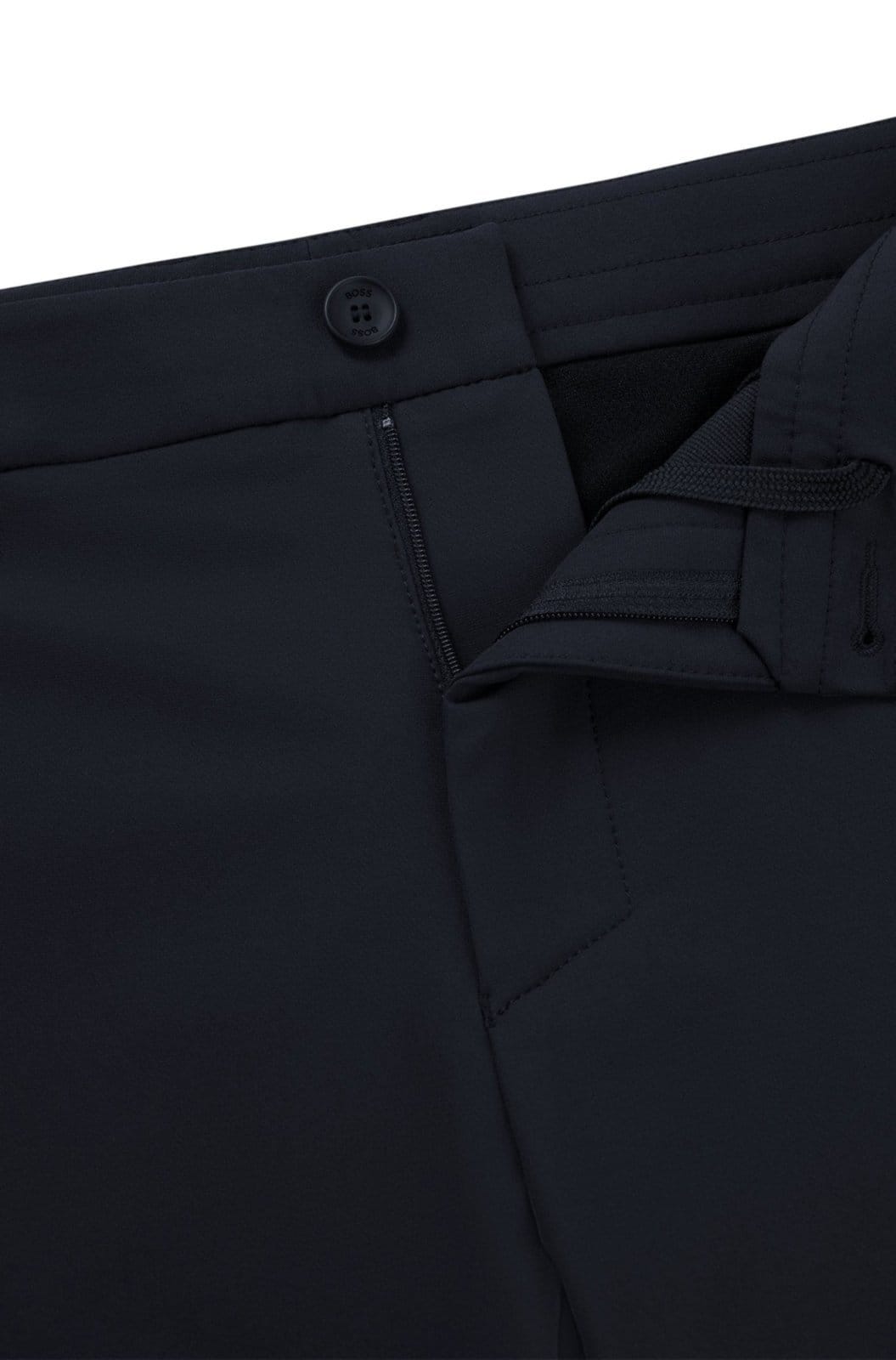 Vista 2 Shorts De Ajuste Slim Em Tecido Elástico Recouronte À Água Boss azul