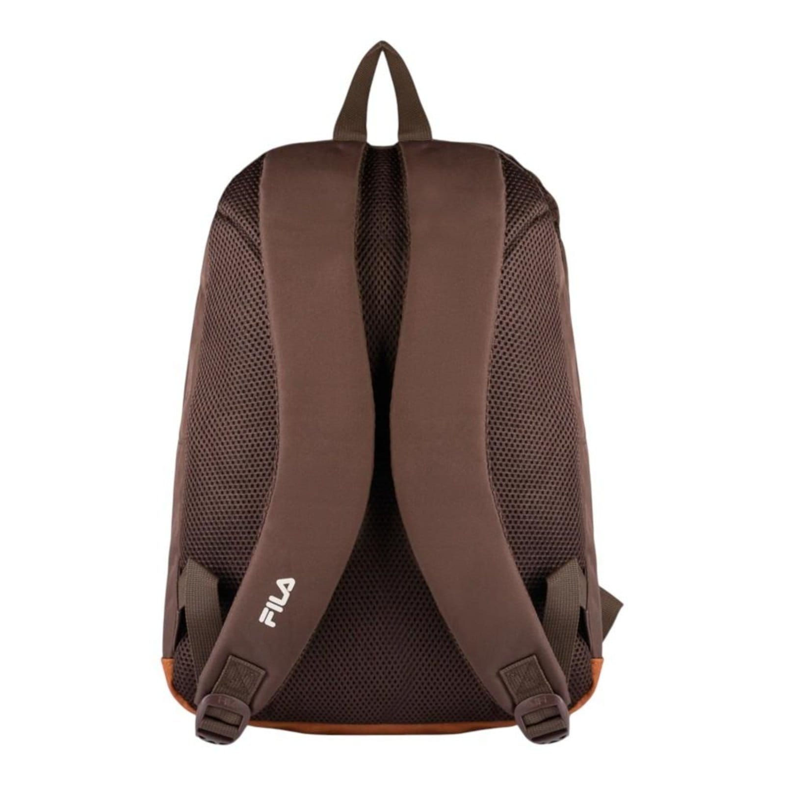 Vista 2 Mochila Fila Retro Letter 18L Unissex Marrom Escuro Fila incolor