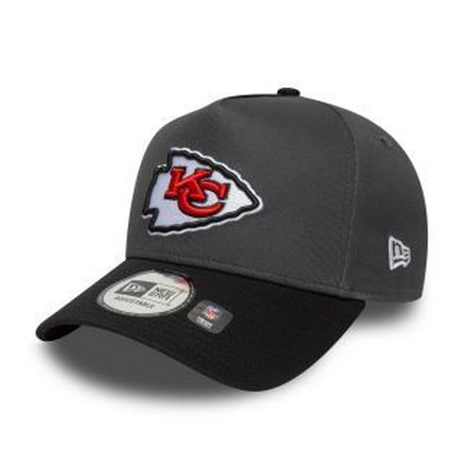 Vista principal Boné New Era 9FORTY A-Frame Kansas City Chiefs NFL new era cinza