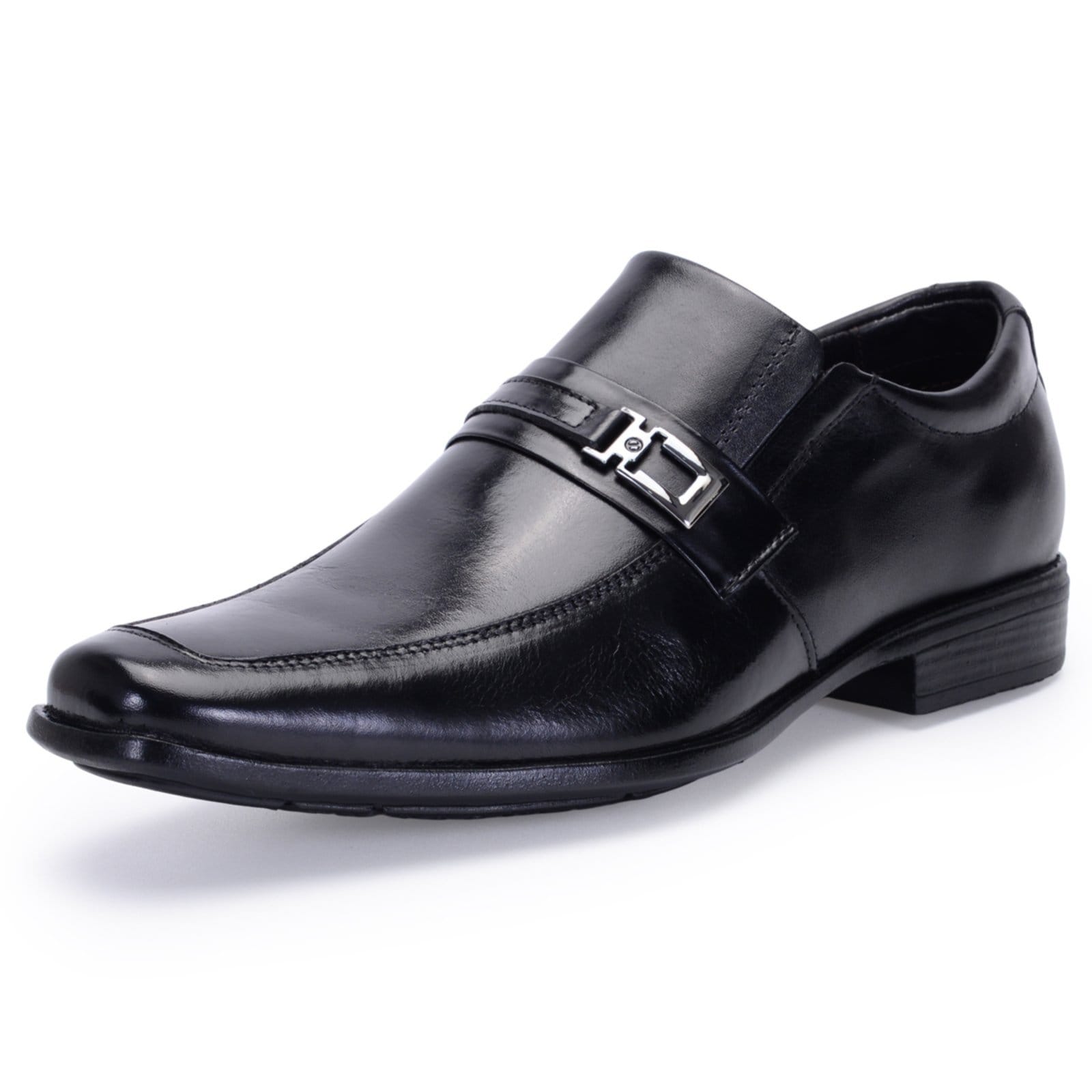 Sapato Social Masculino Sport Em Couro Ferrile 203 Preta