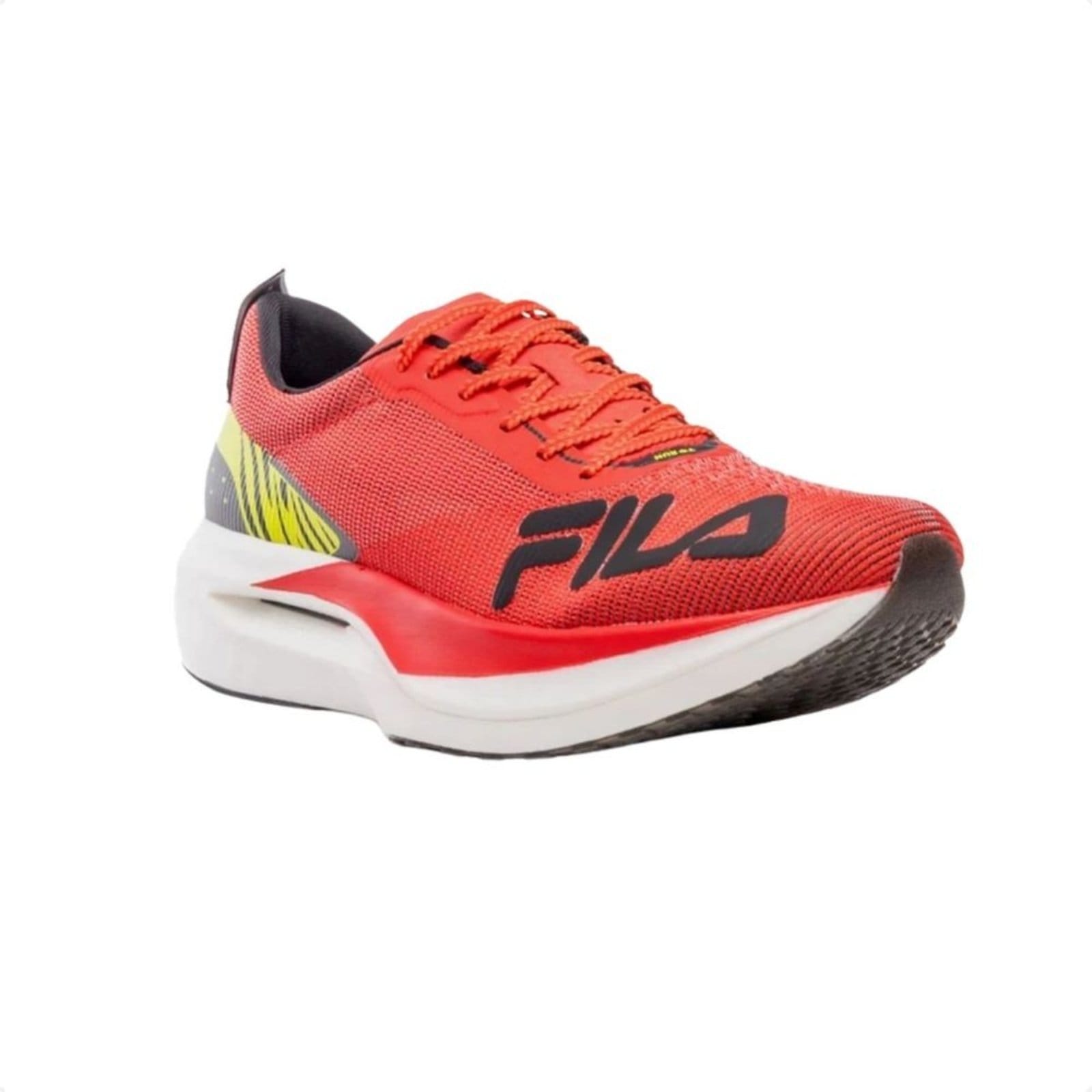 Vista 2 Tênis Running Feminino Fila Carbon 3 Laranja Fila laranja carbon