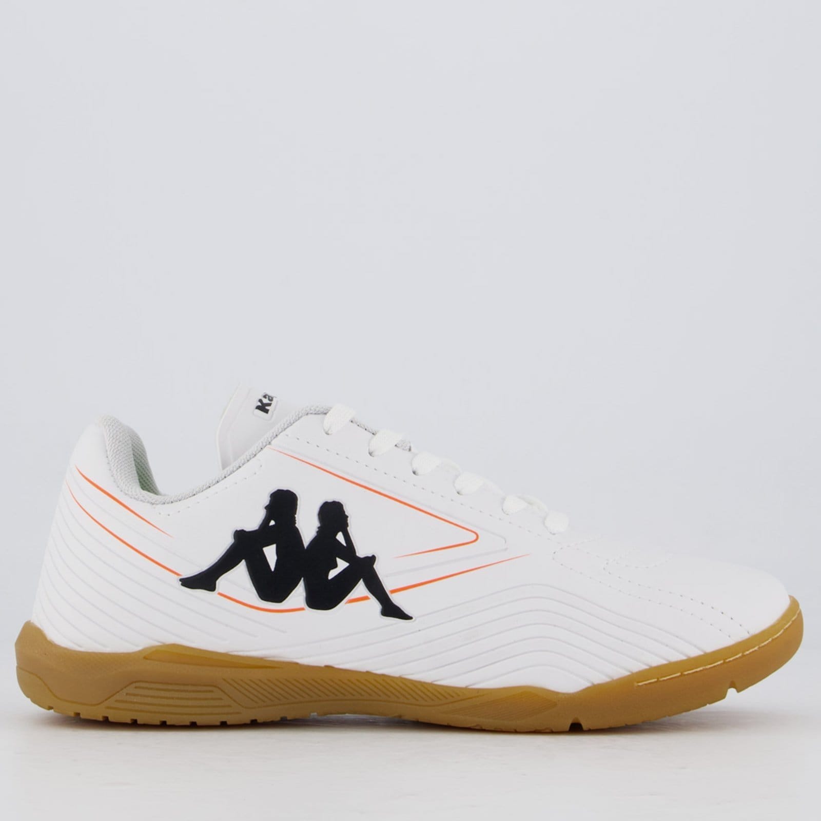 Chuteira Kappa Turin Futsal Branca