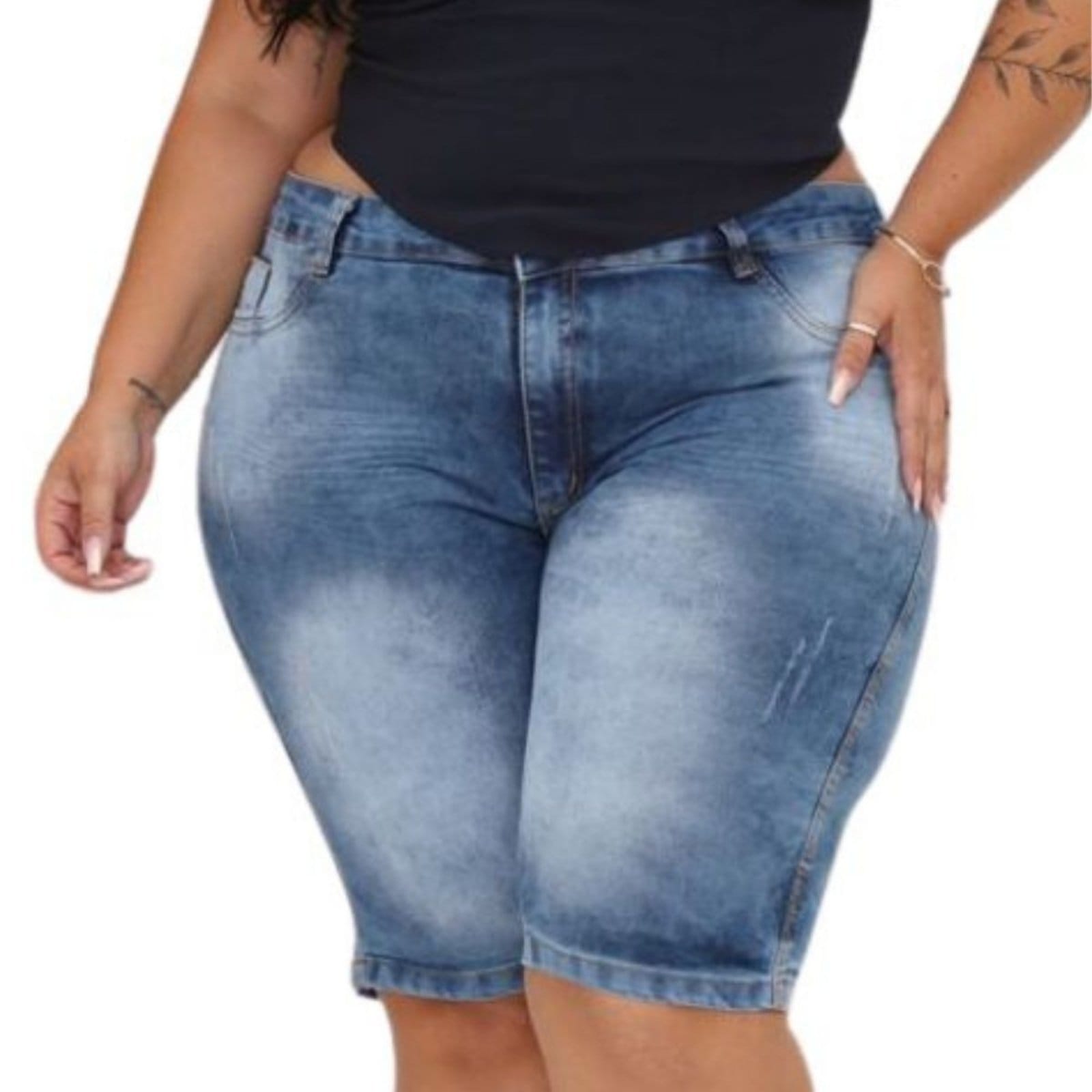 Bermuda Clara Plus Size Alleppo Lina
