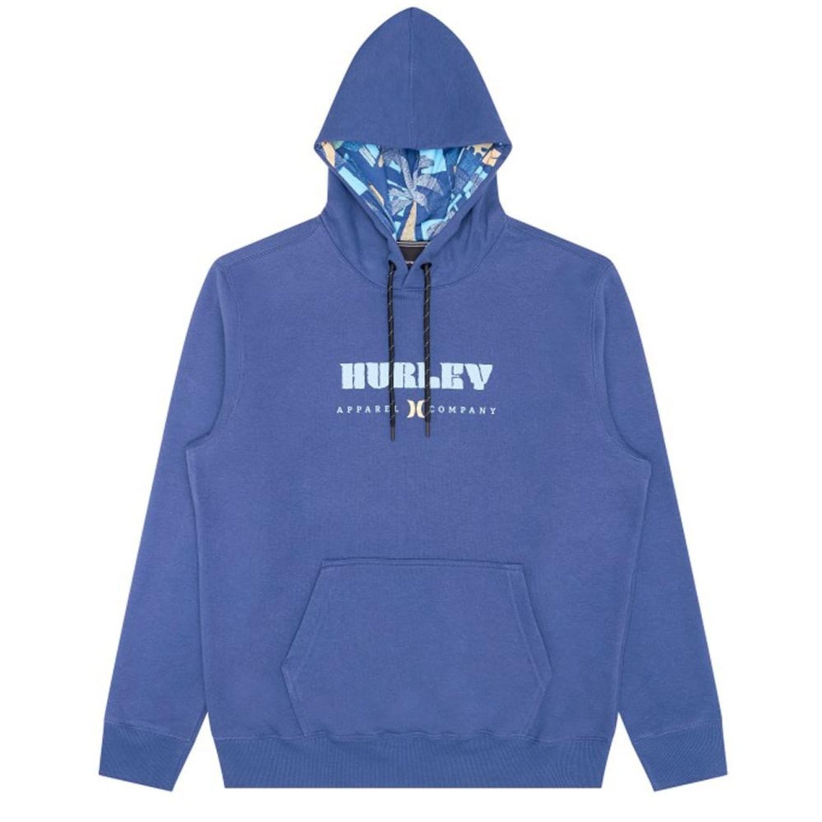 Vista principal Moletom Hurley Canguru Surf Noise WT25 Marinho hurley azul marinho