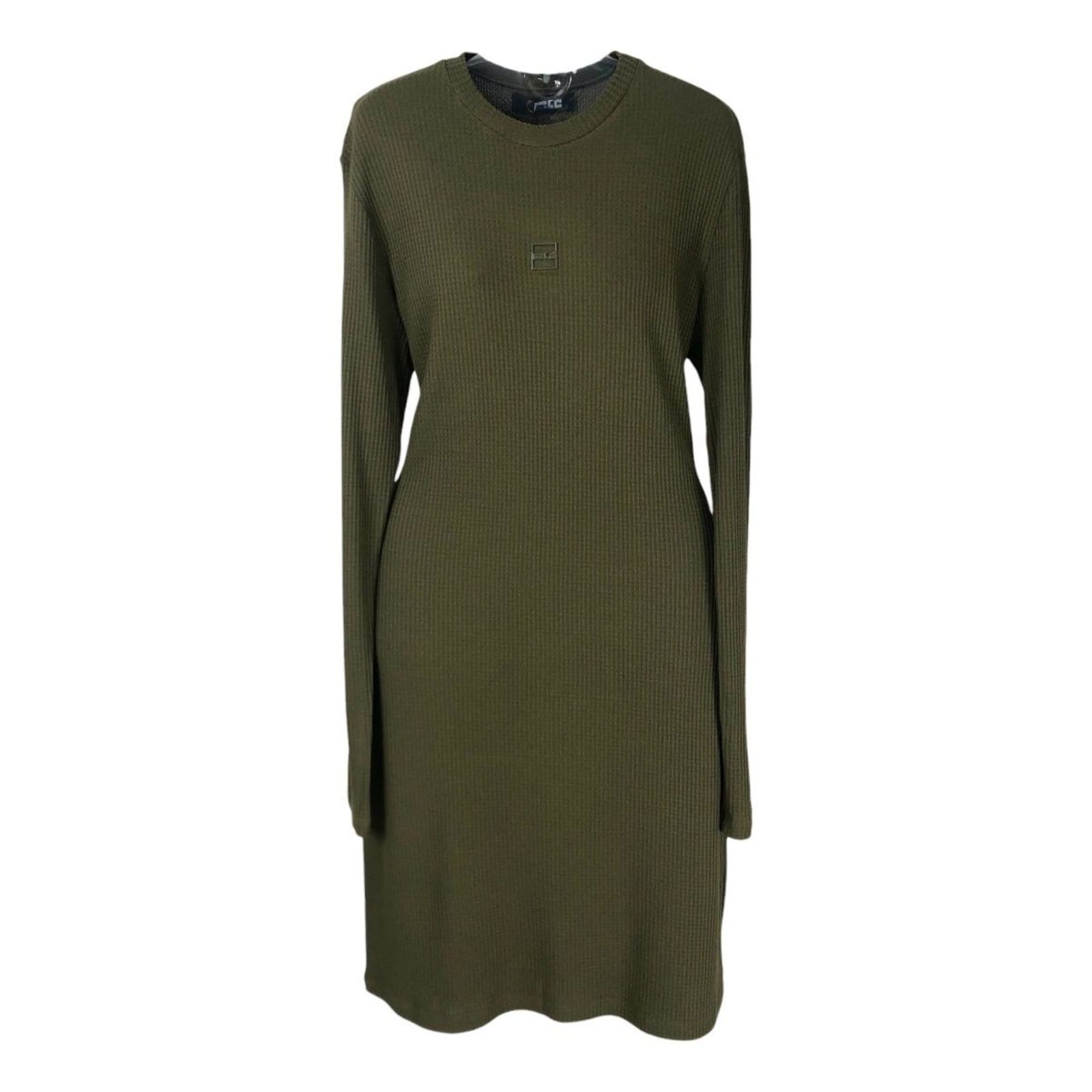 Vista principal Vestido Small Básico Chic Colcci Sap Colcci verde