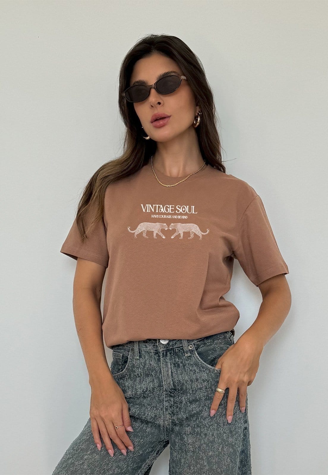 Camiseta Cianitas Estampa Vintage Soul