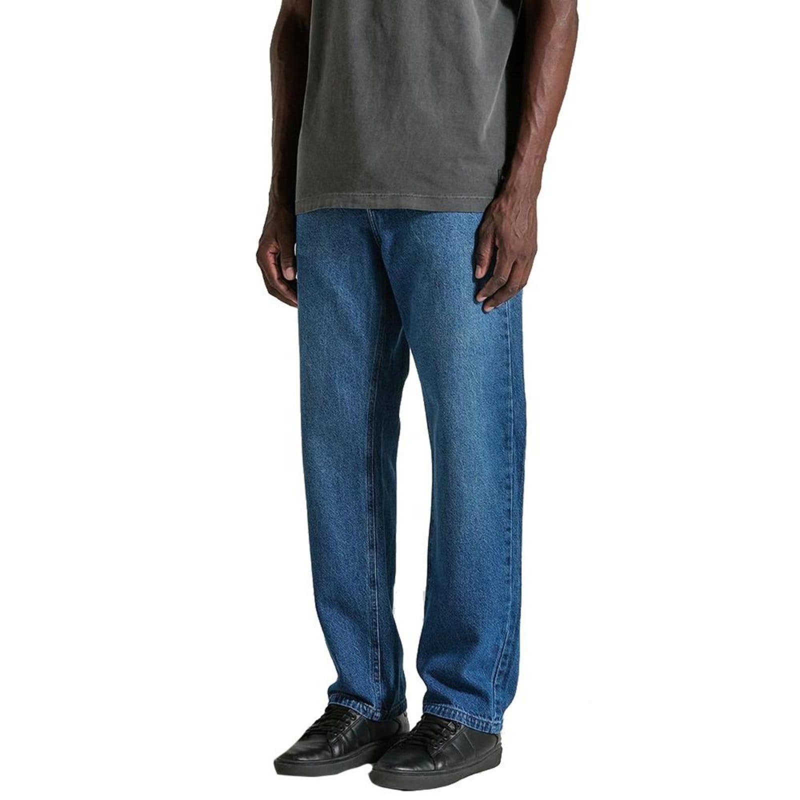 Vista principal Calça Hurley Jeans Rude WT25 Masculina Azul hurley preto azul