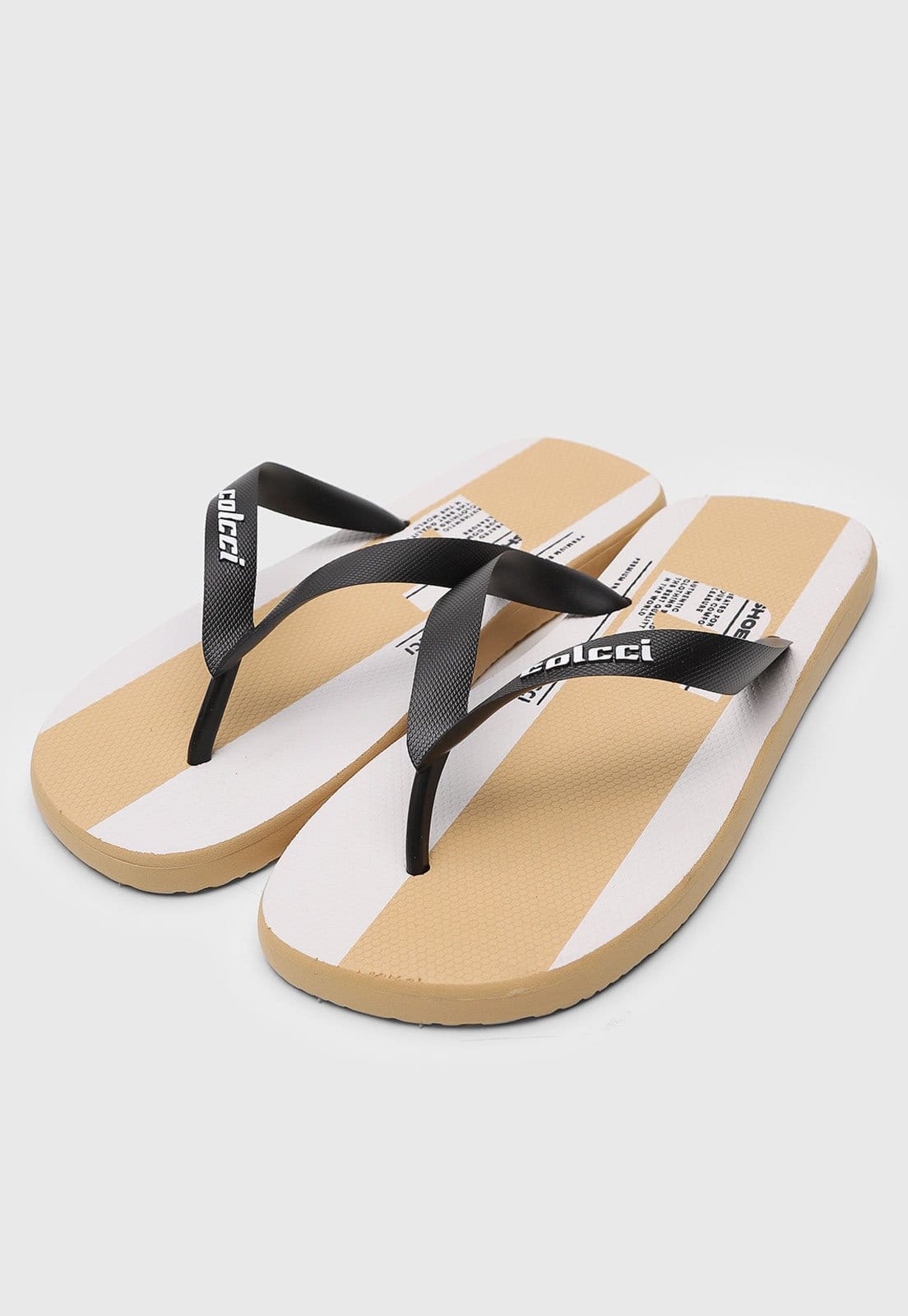 Vista 2 Chinelo Masculino Colcci Juliano Colcci verde