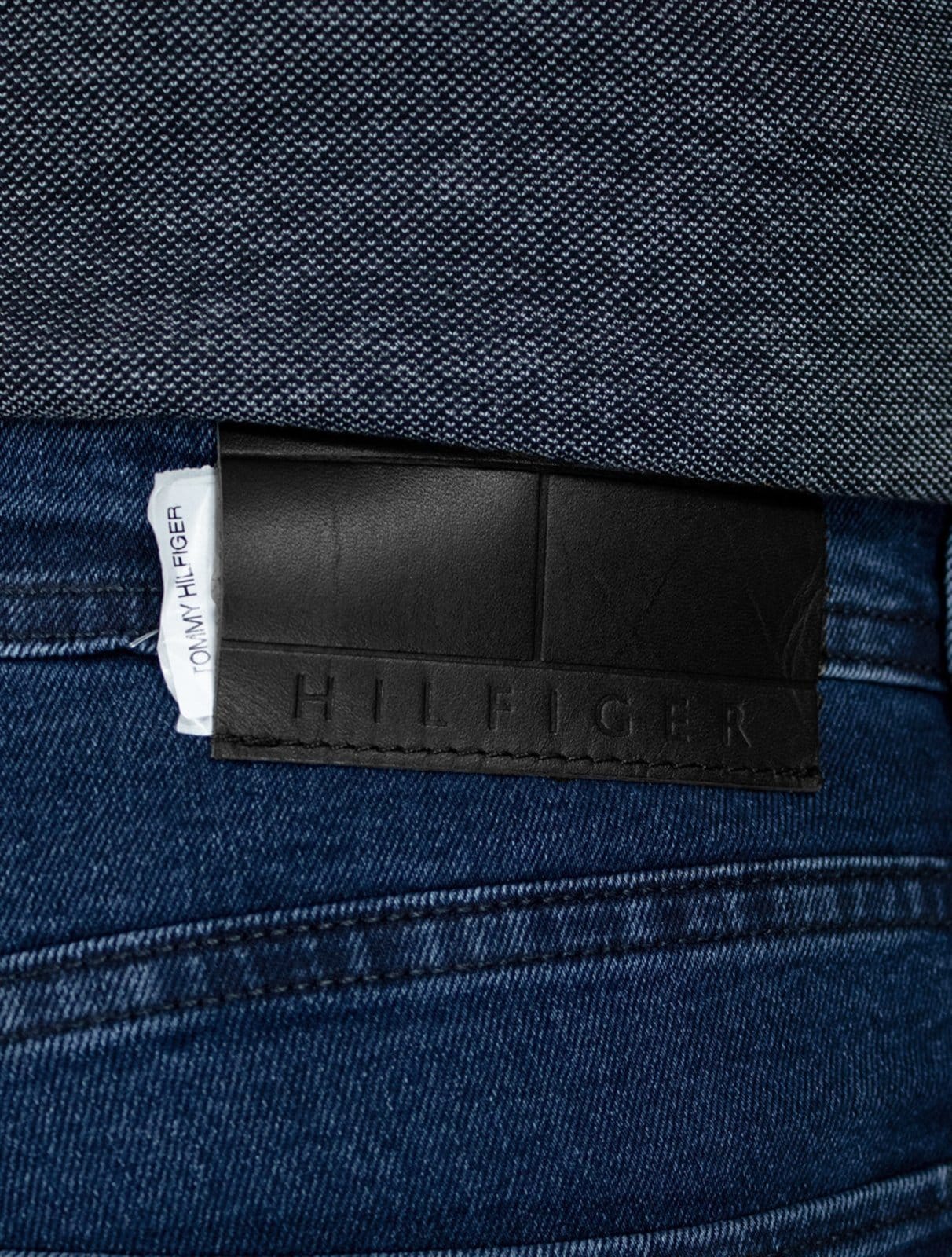 Vista 2 Calça Tommy Hilfiger Jeans Masculina Slim Bleecker Medium Tommy Hilfiger azul