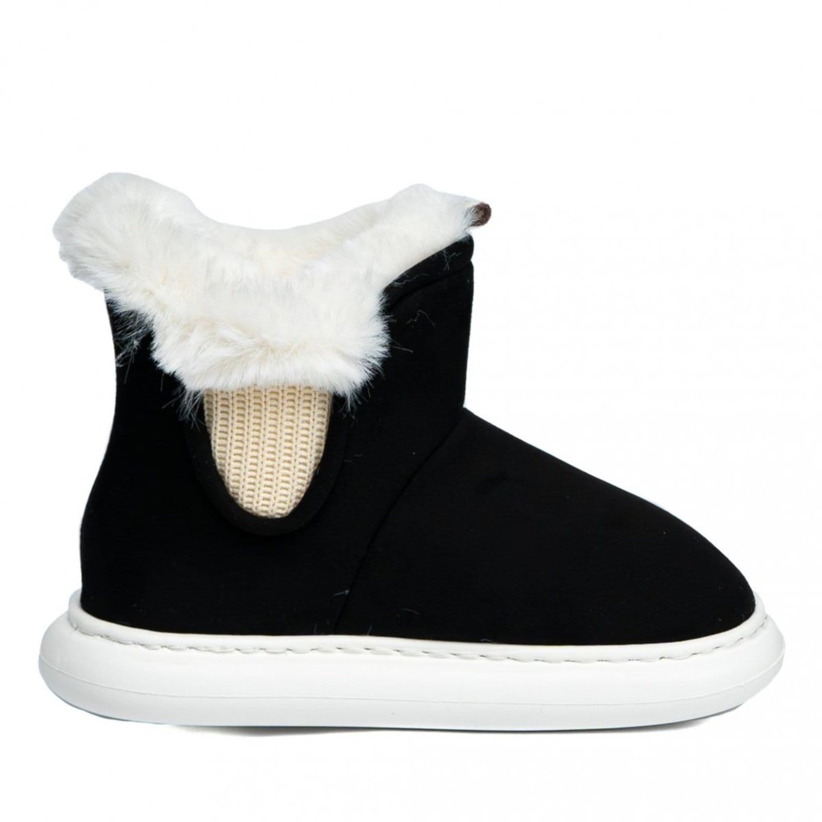 Vista principal Infantil - Pantufa Bota Feminina Flowfa Emma Flowfa Flowfa preto