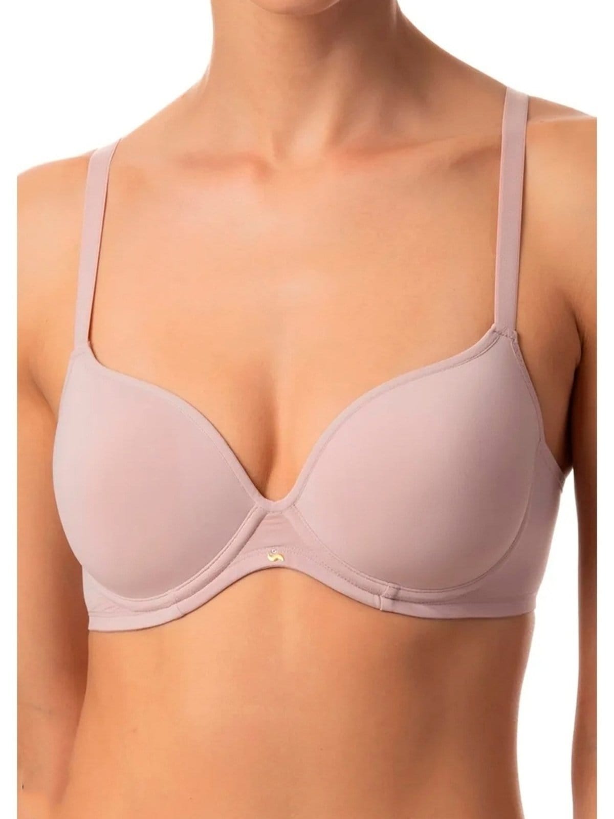 Vista 2 Kit com 2 Sutiãs com Aro e Bojo Liz 51809 Taça B Liz rosa