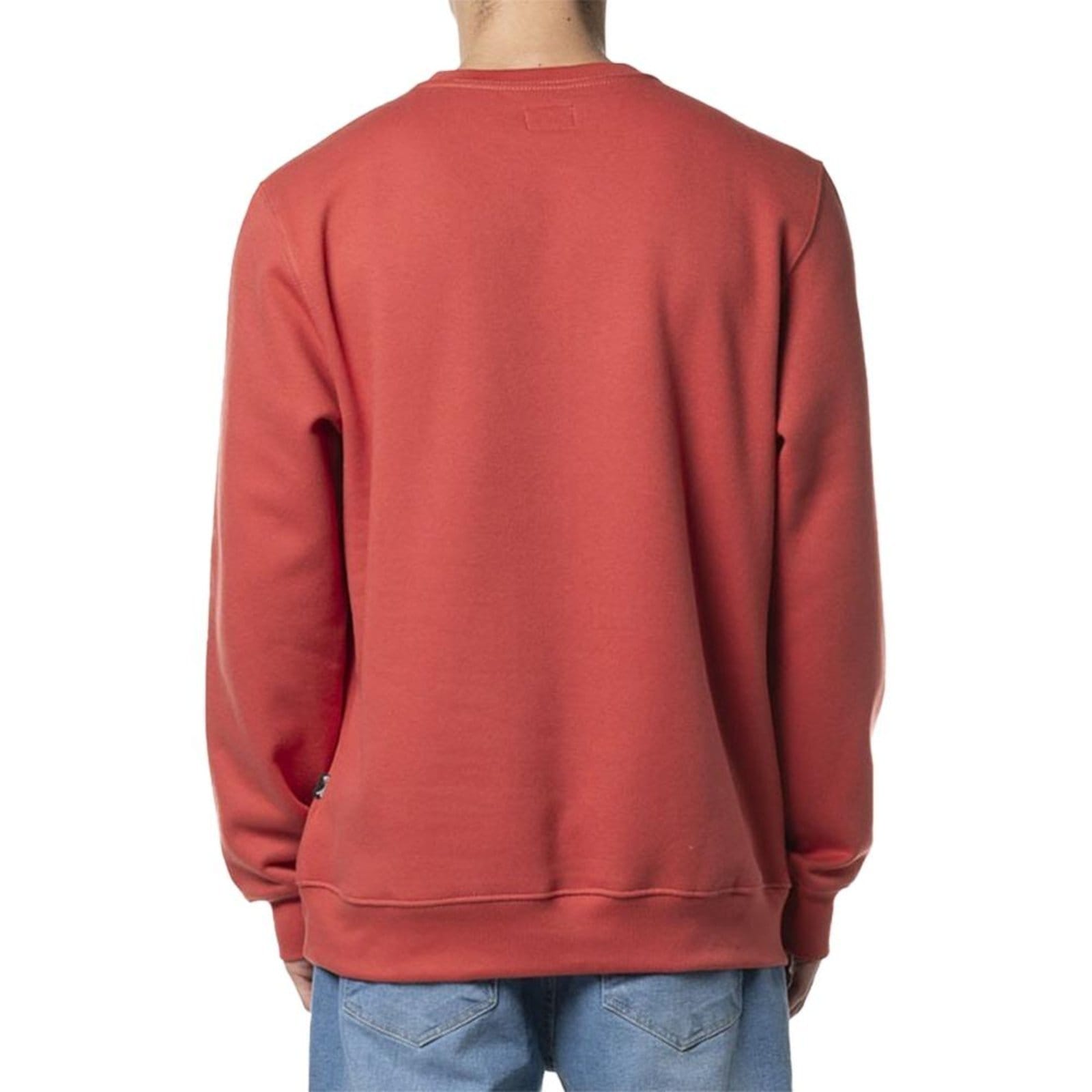 Vista 2 Moletom Billabong Careca Mid Arch 280G WT24 Masculino Telha Billabong laranja