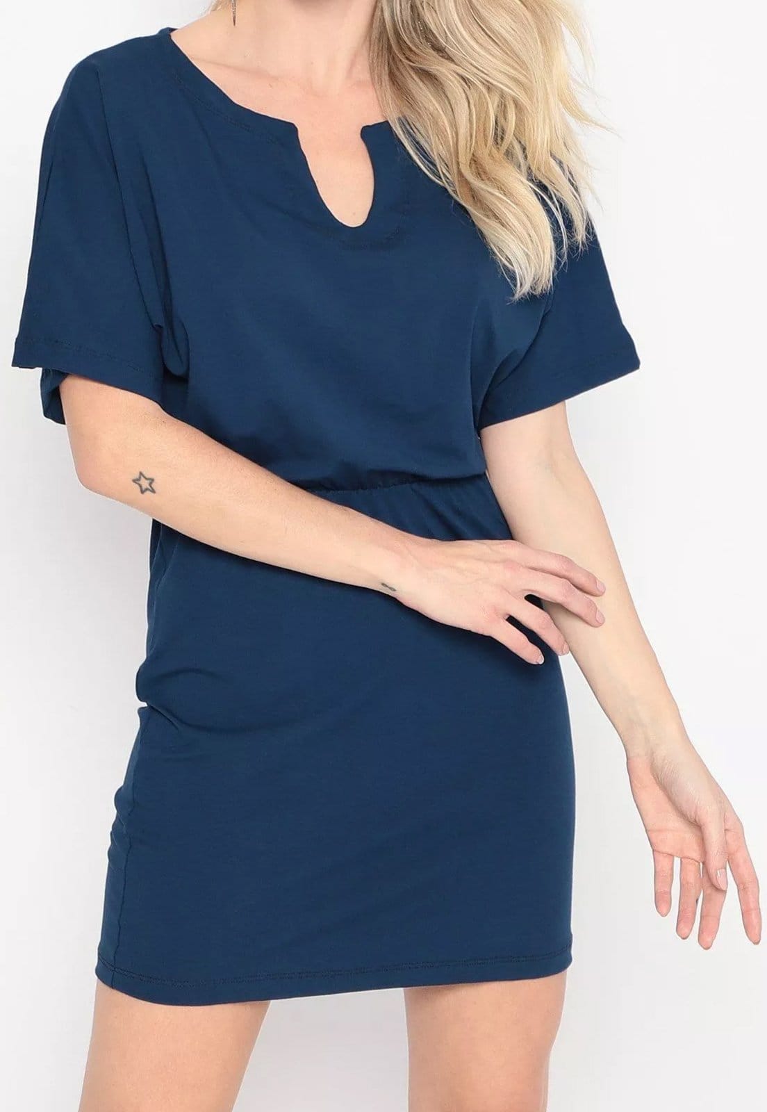 Vestido Maria Paes Decote