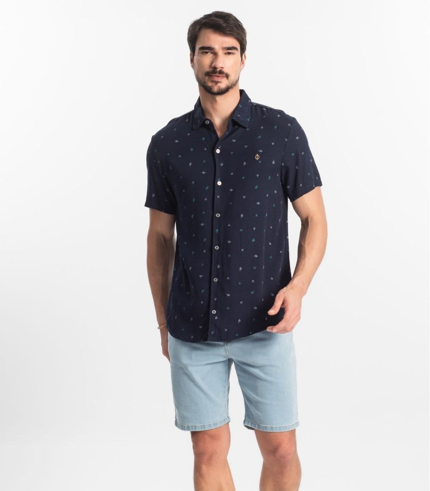 Bermuda Masculina Jeans Diametro