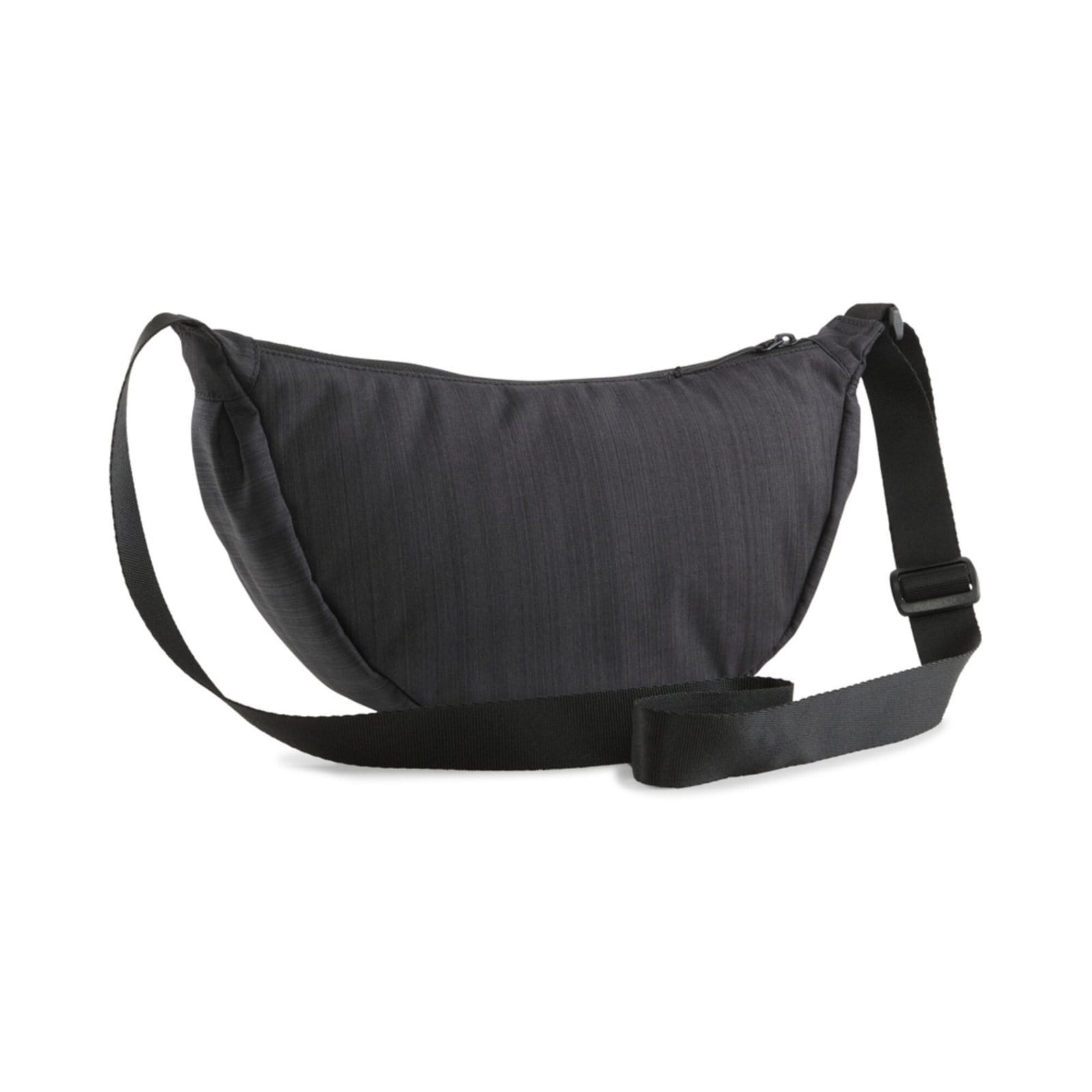 Vista 2 Bolsa Base Half Moon Feminina Puma preto
