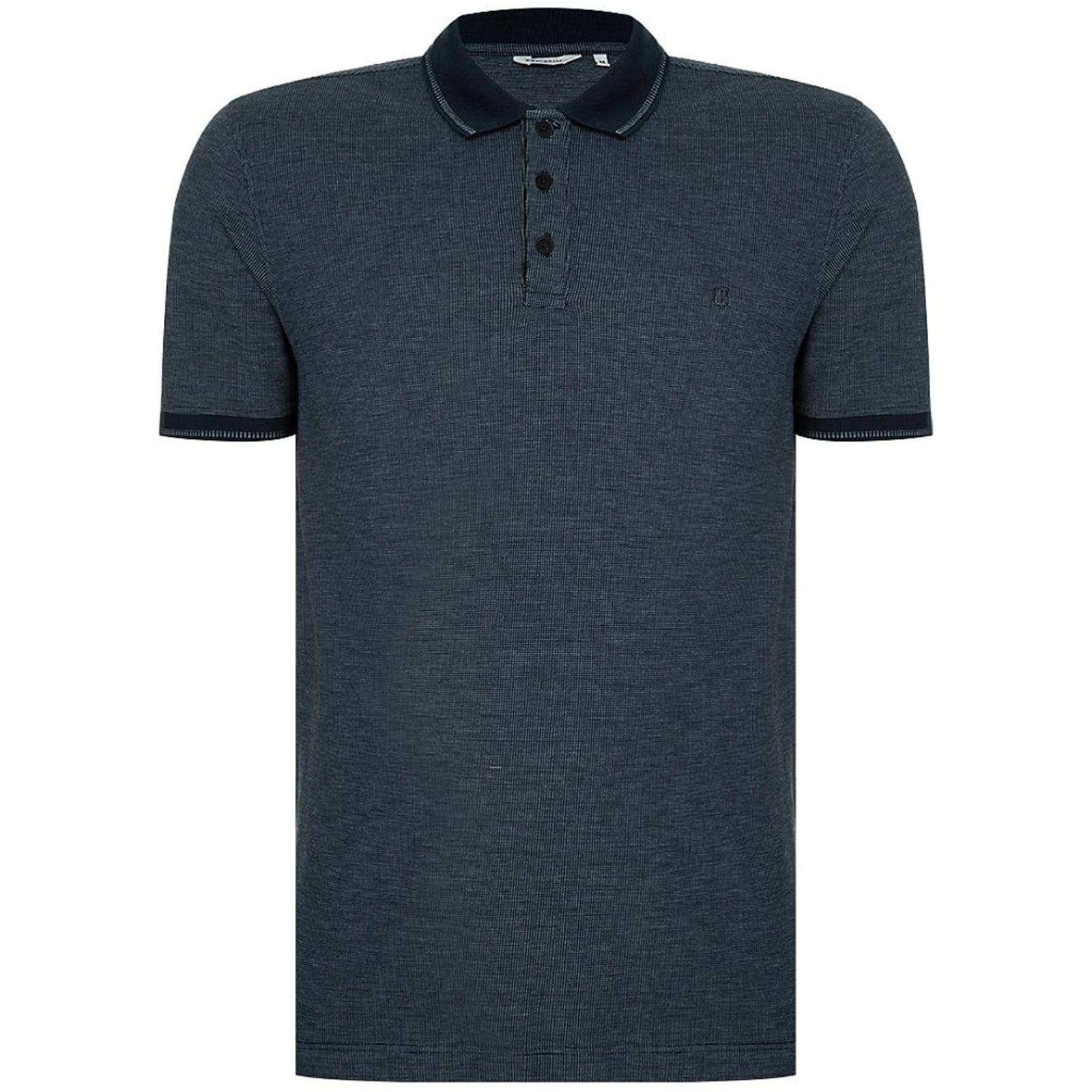Camisa Polo Individual Piquet Ve25 Marinho Masculino
