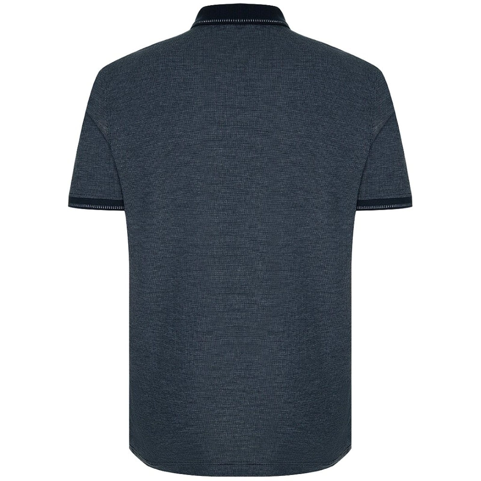 Vista 2 Camisa Polo Individual Piquet Ve25 Marinho Masculino Individual azul marinho