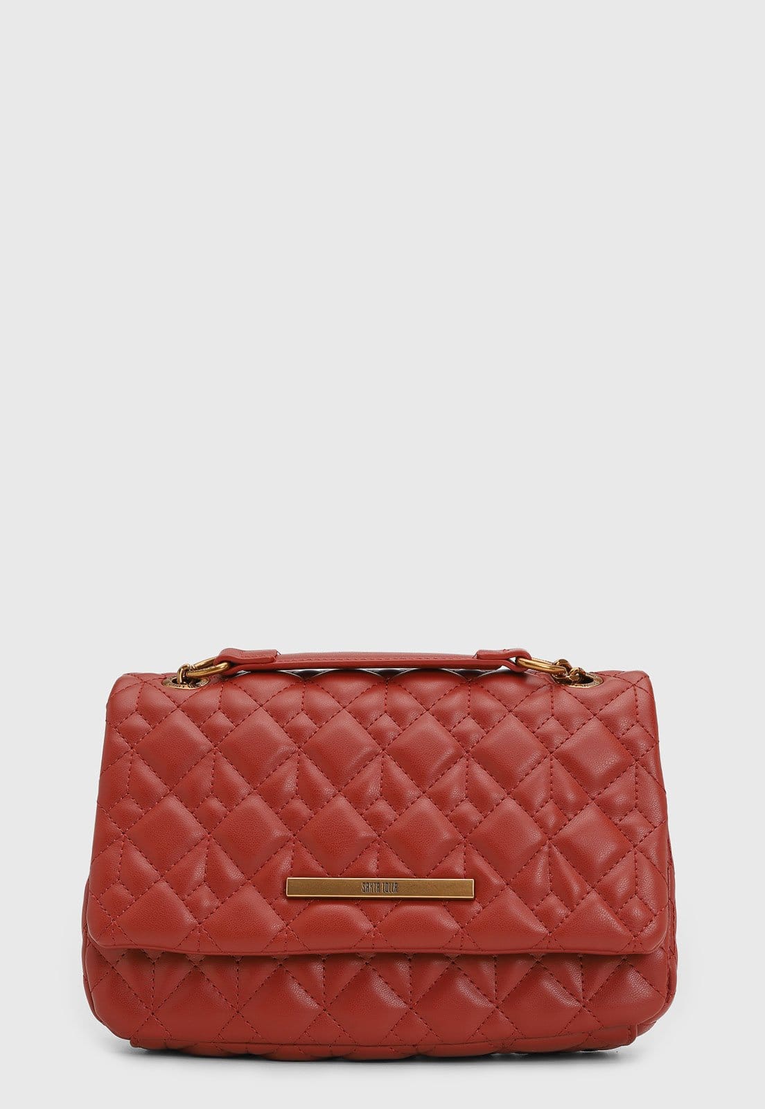 Bolsa Feminina Santa Lolla Matelassê Vermelha