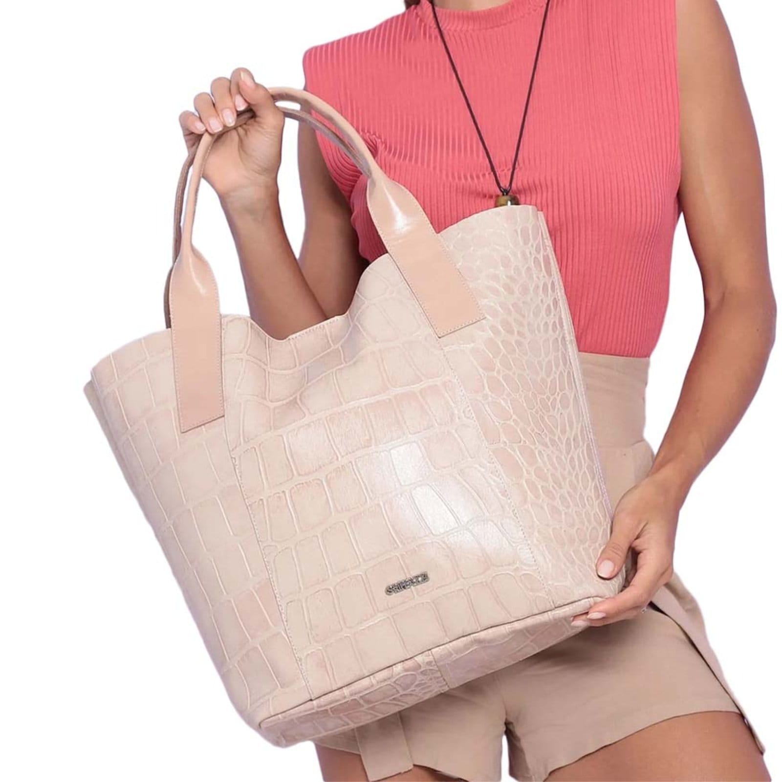 Sacola Praia Griffazzi em Couro - 2