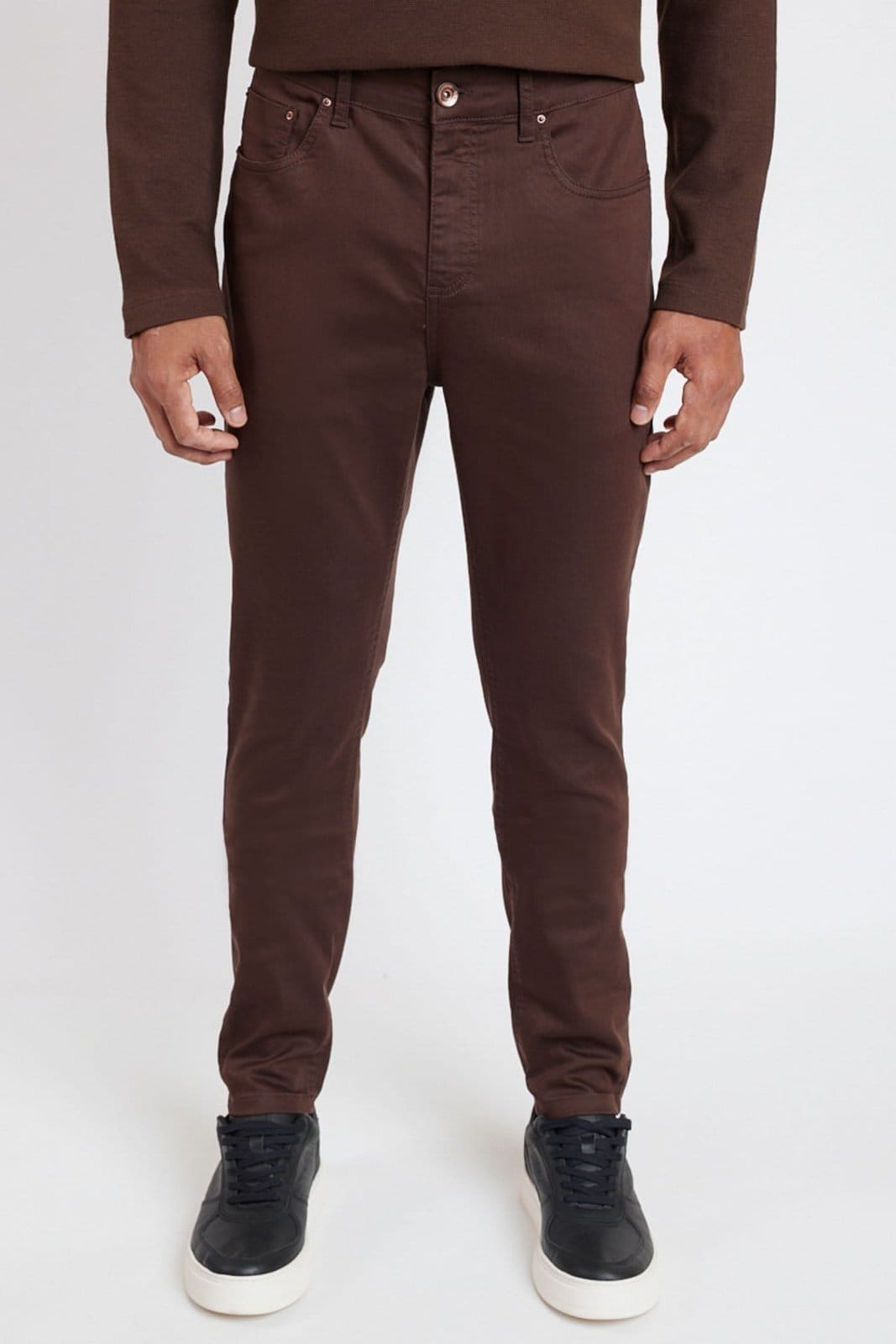 Calca Aramis Color Five Pockets Skinny Power Cafe - 38