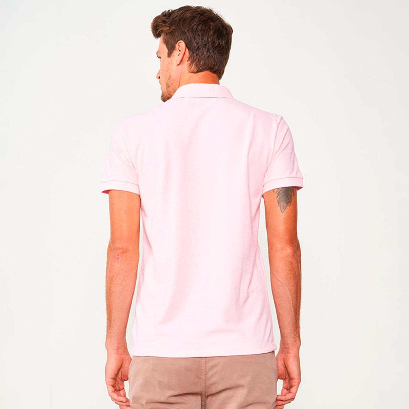 Vista 2 Camisa Polo Colcci Classic Pr26 Elle Masculino Colcci rosa