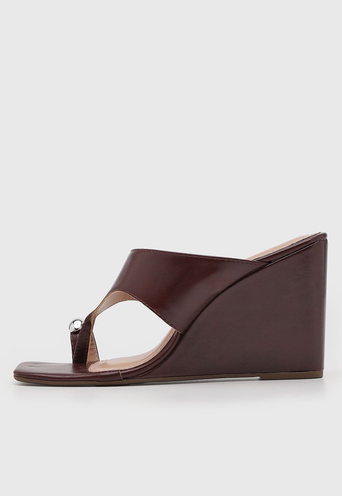 Sandália Feminina VIA UNO Salto Anabela