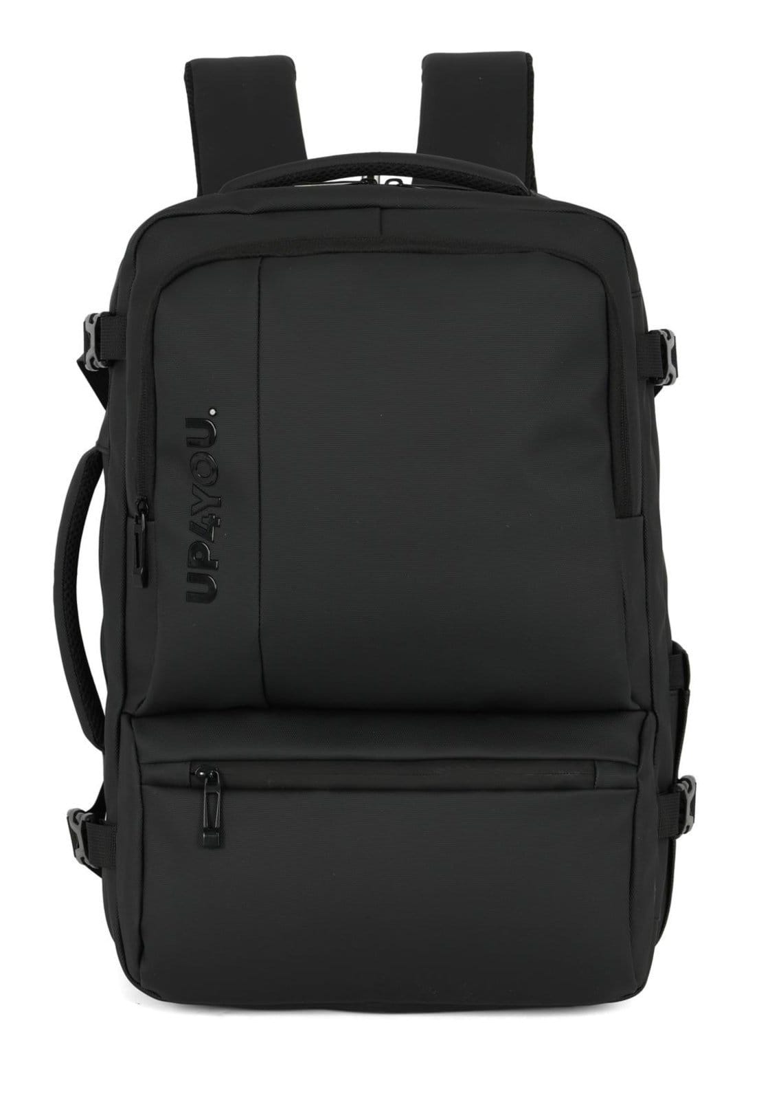 Vista principal Mochila de Rodinha LOL Pompom Up4you preto