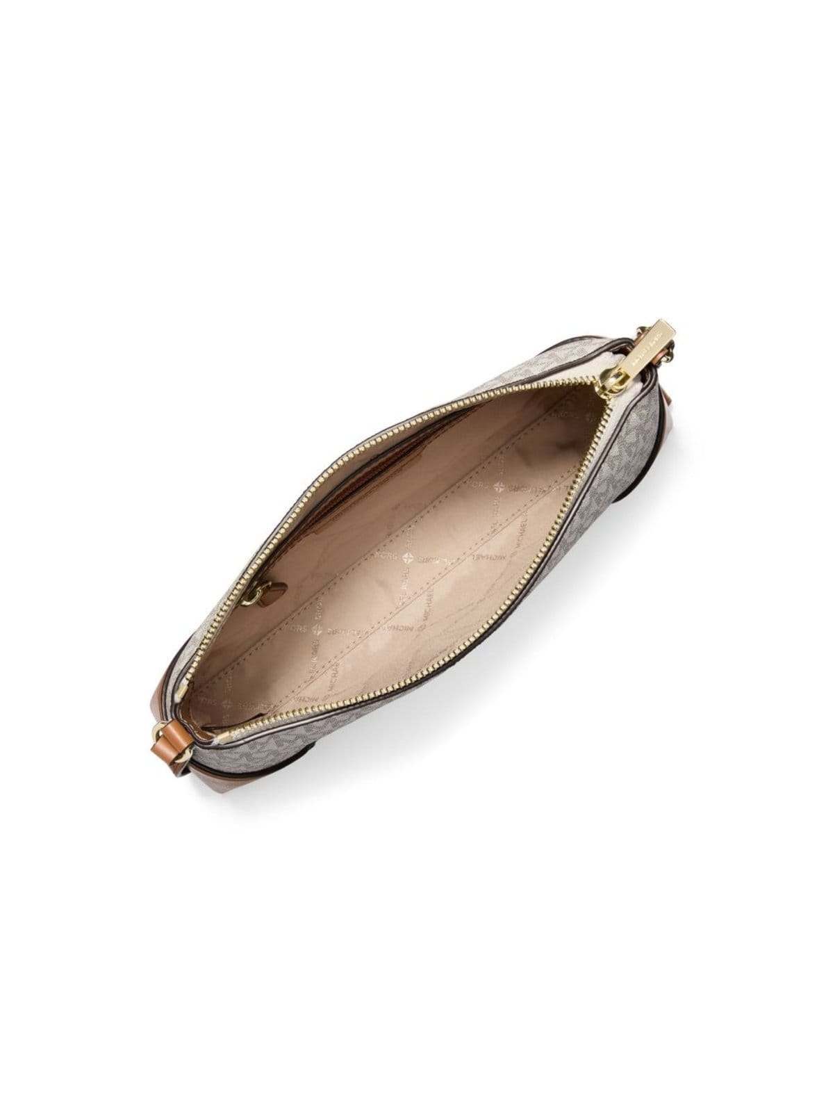 Vista 2 Bolsa Transversal Murphy Pequena Em Logo 32R6G1WC1B149 Michael Kors branco