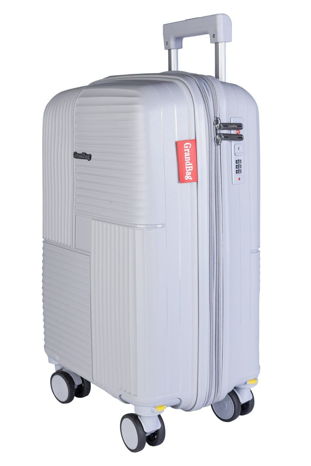 Vista 2 Mala Enluaze De Bordo Viagem 20" Polipropileno Atlanta - " Enluaze cinza