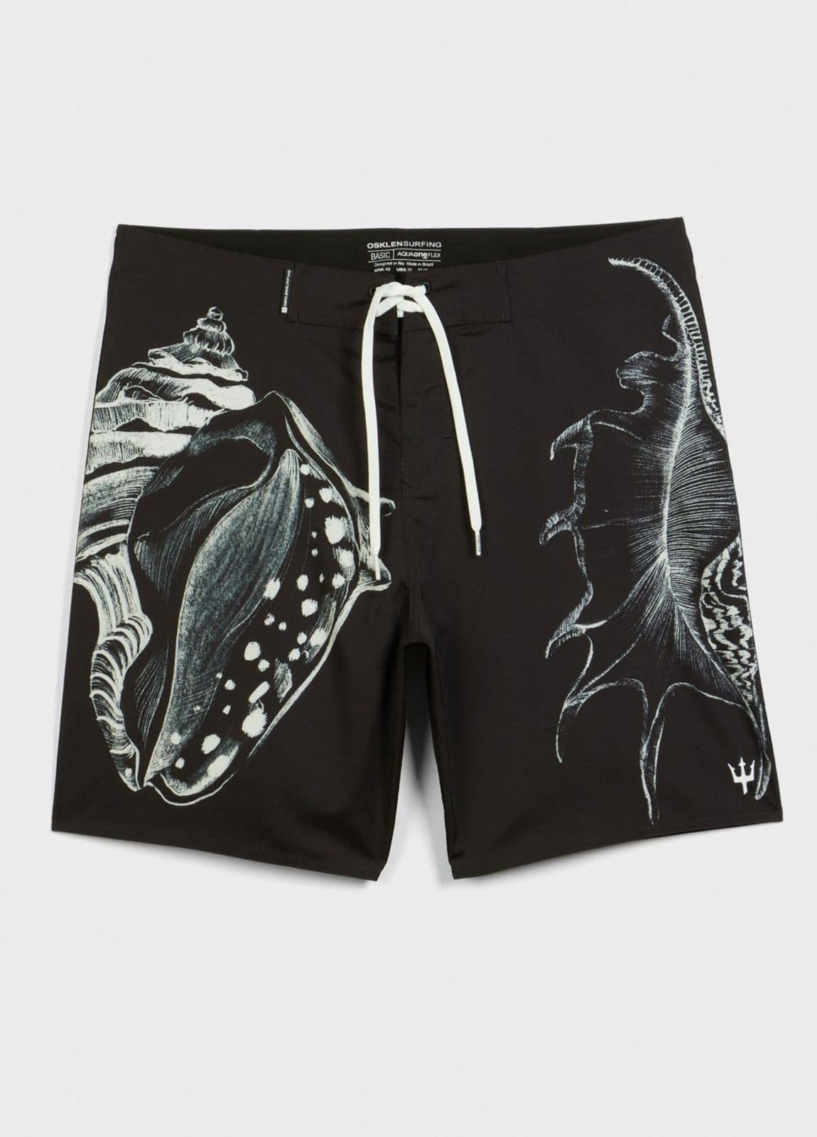 Vista 2 Bermuda surf aquaone flex concha spine Osklen preto