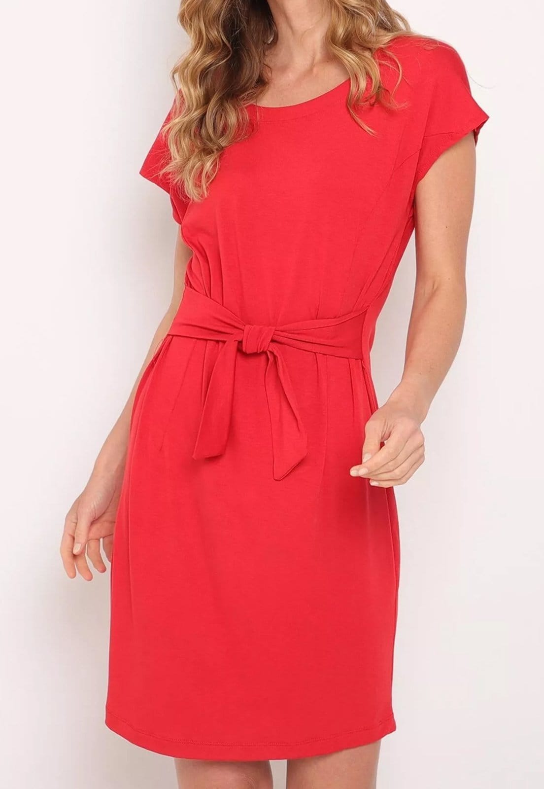 Vestido Viscolycra Maria Paes com Detalhe