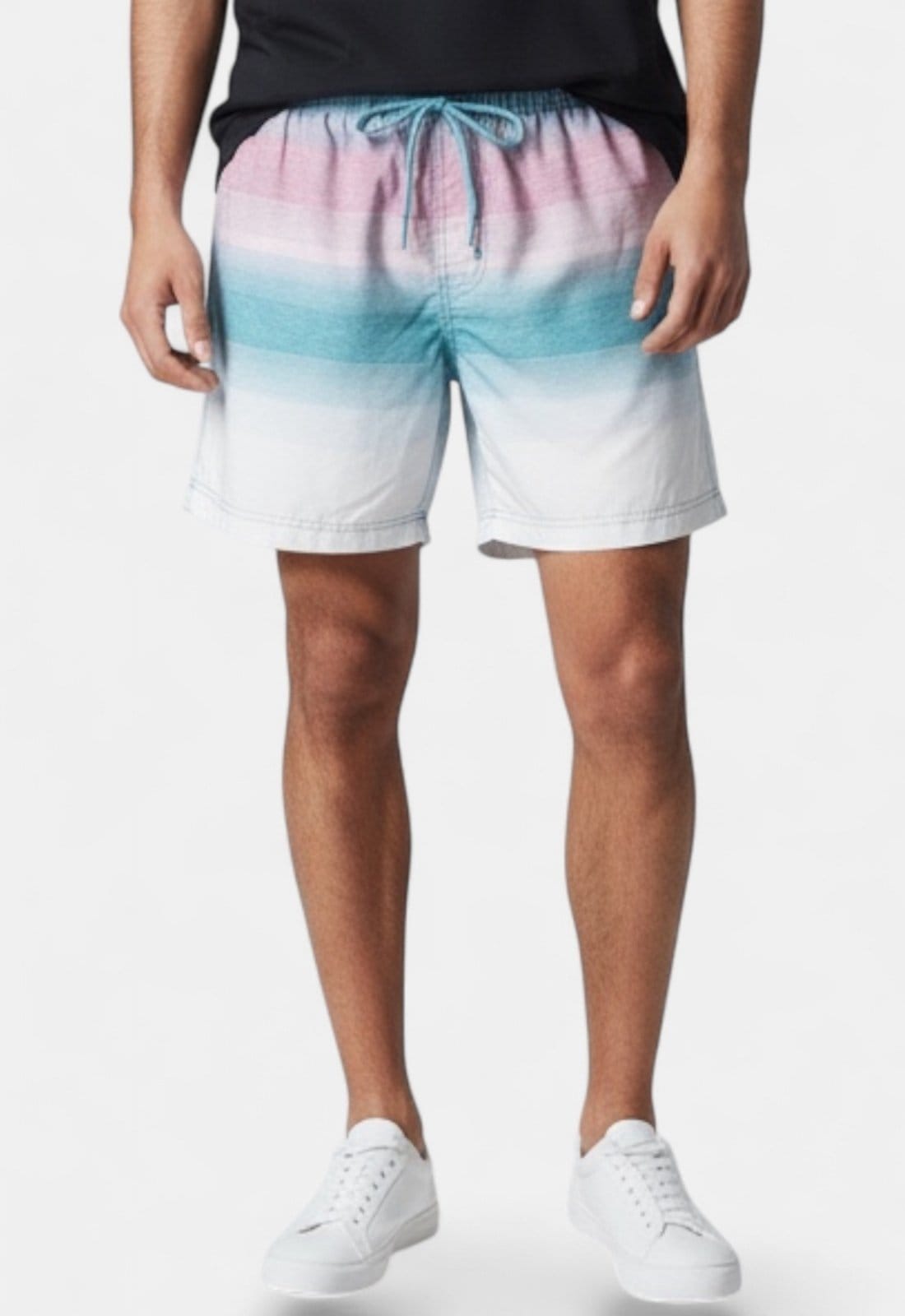 Shorts Areia Branca Yacht Resort Listras Lilas