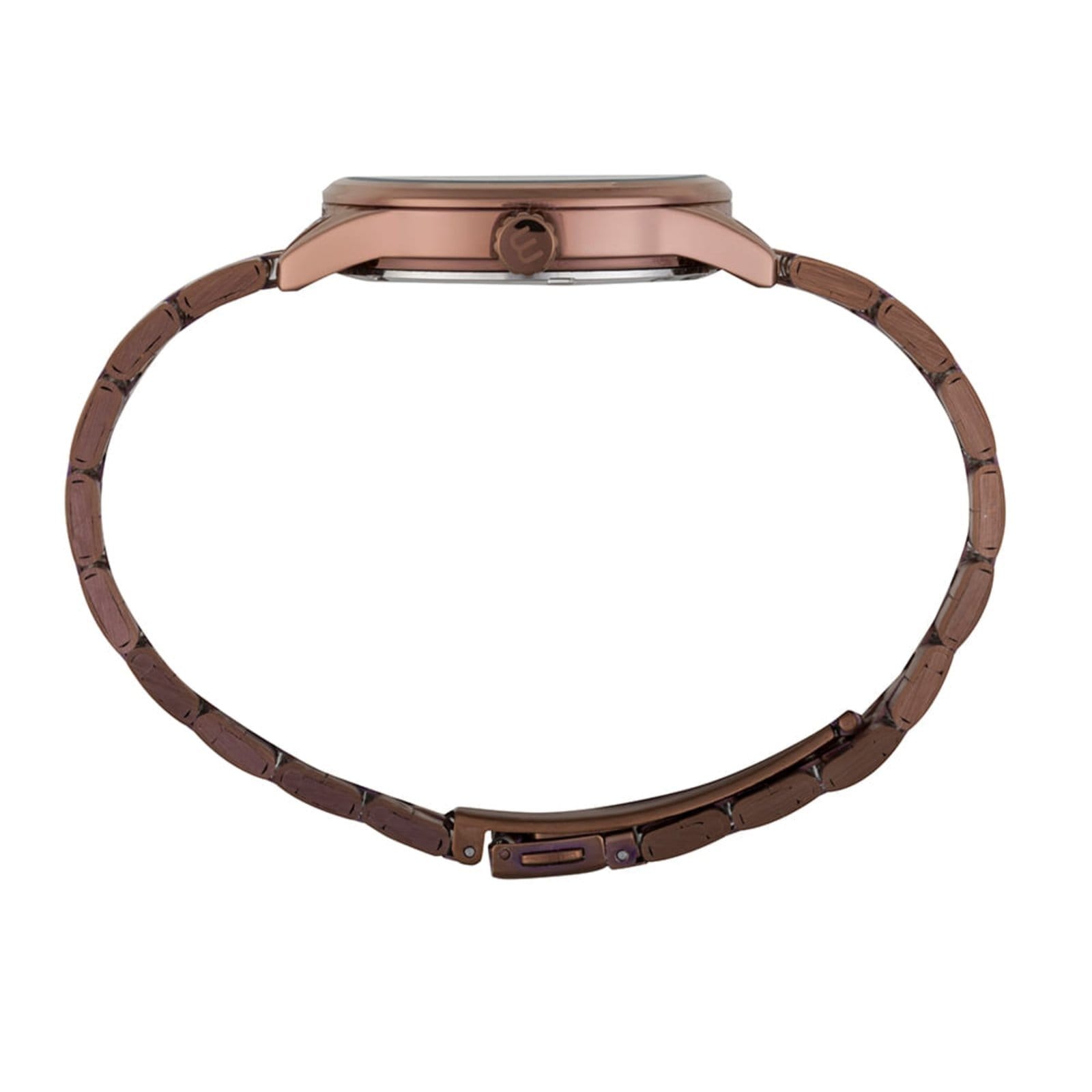 Vista 2 Relógio Feminino Mondaine Aço Mondaine marrom