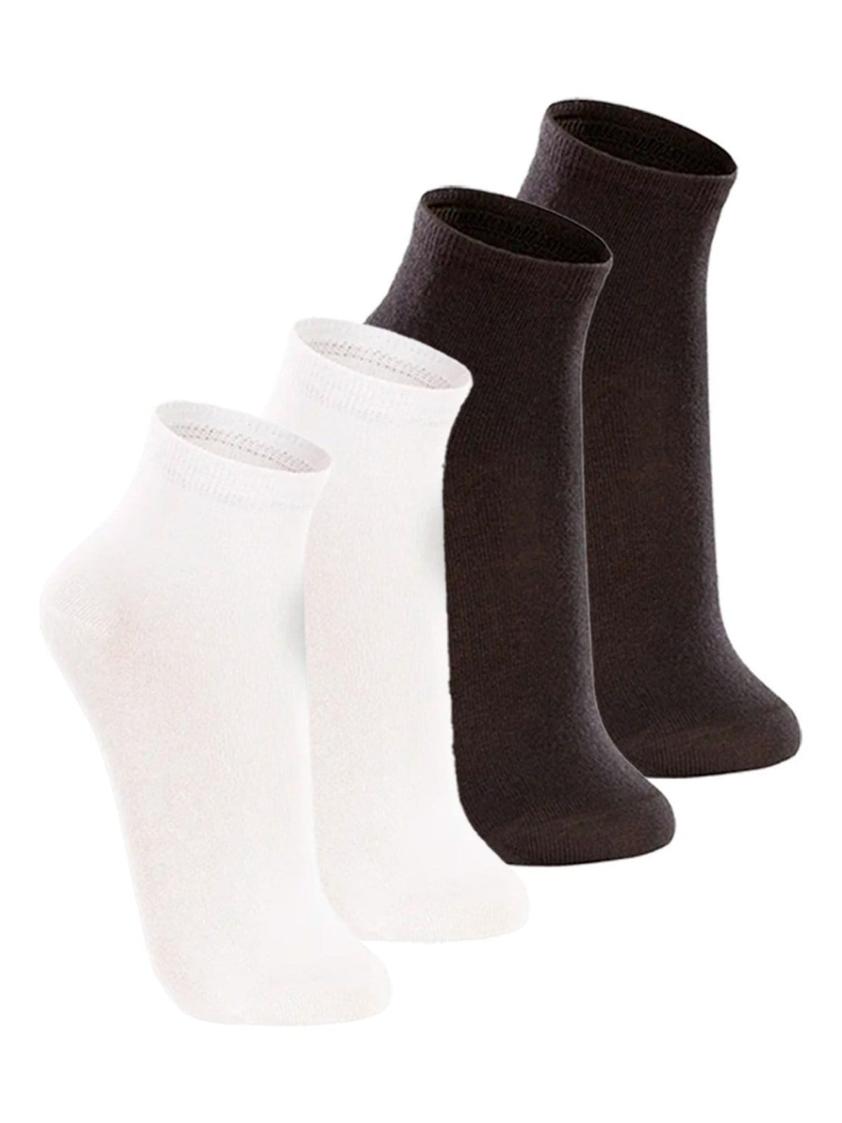 Kit com 4 Pares de Meias Cano Médio Lupo