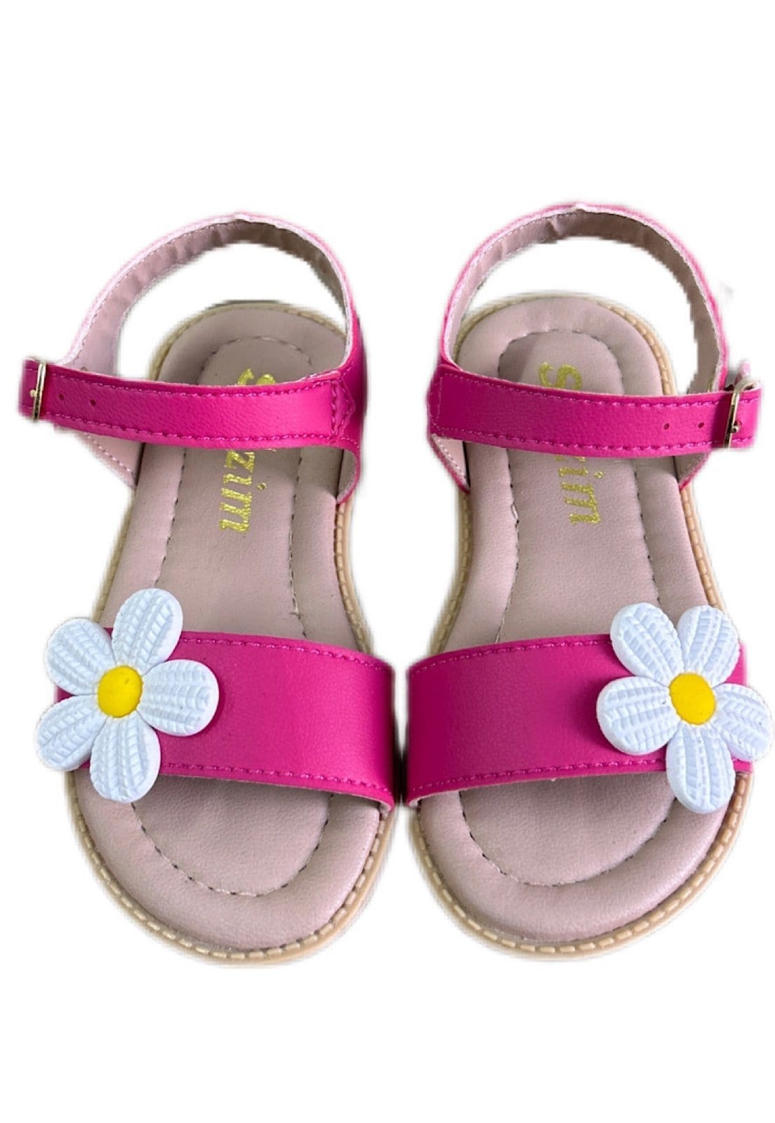 Vista 2 Infantil - Sandália menina infanil Solzim margarida SOLZIM CALÇADOS pink