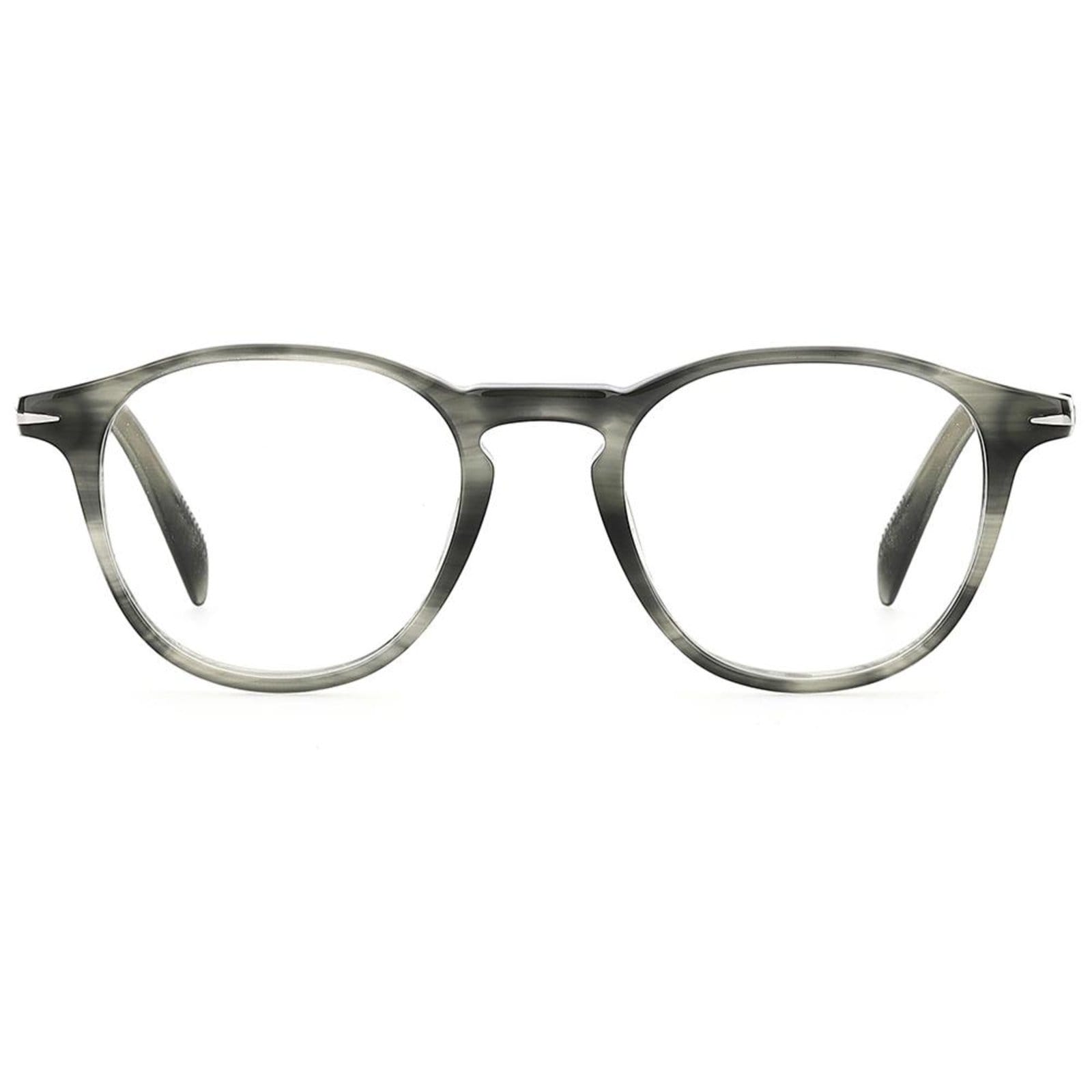 Vista 2 Armação de Óculos David Beckham DB 1018 2W8 - Cinza 47 David Beckham incolor