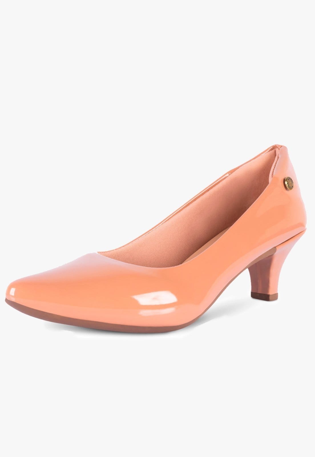 Scarpin Feminino Takata Salto Baixo Fino Clássico Casual Bico Fino