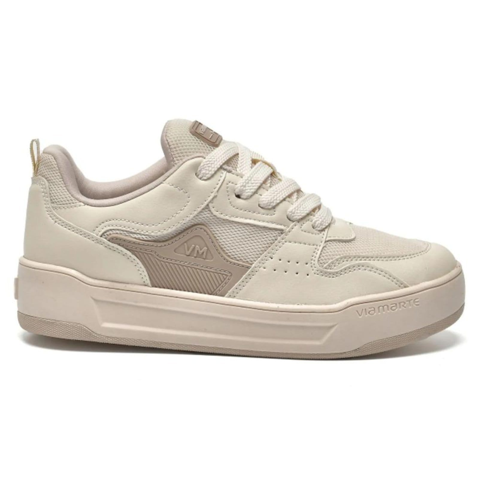 Vista 2 Tênis Via Marte Casual Feminino Off-white VIA MARTE off-white white