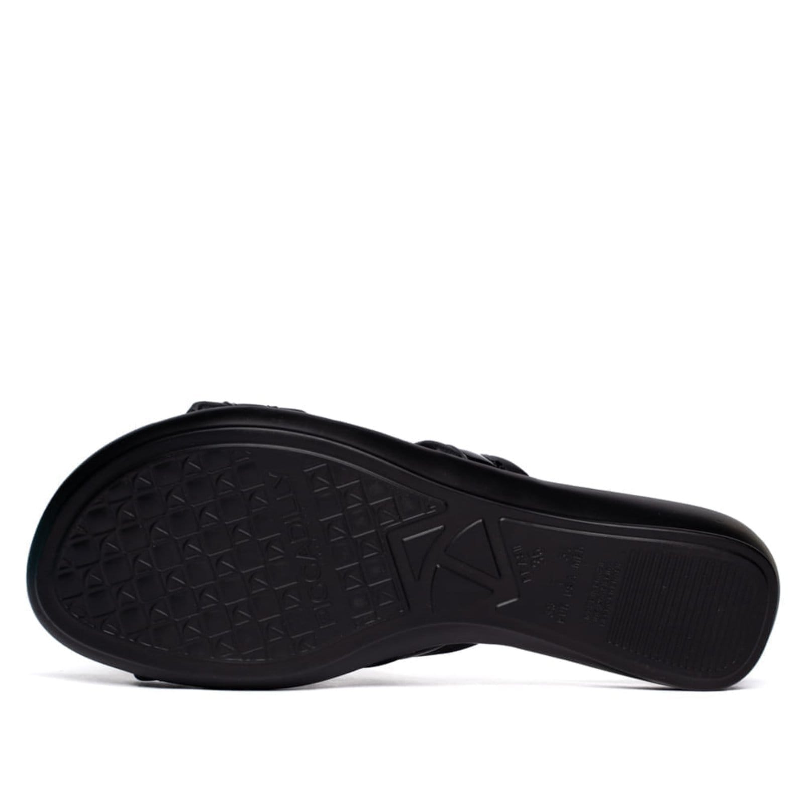 Vista 2 Tamanco Feminino Piccadilly Salto Anabela Verniz Piccadilly preto