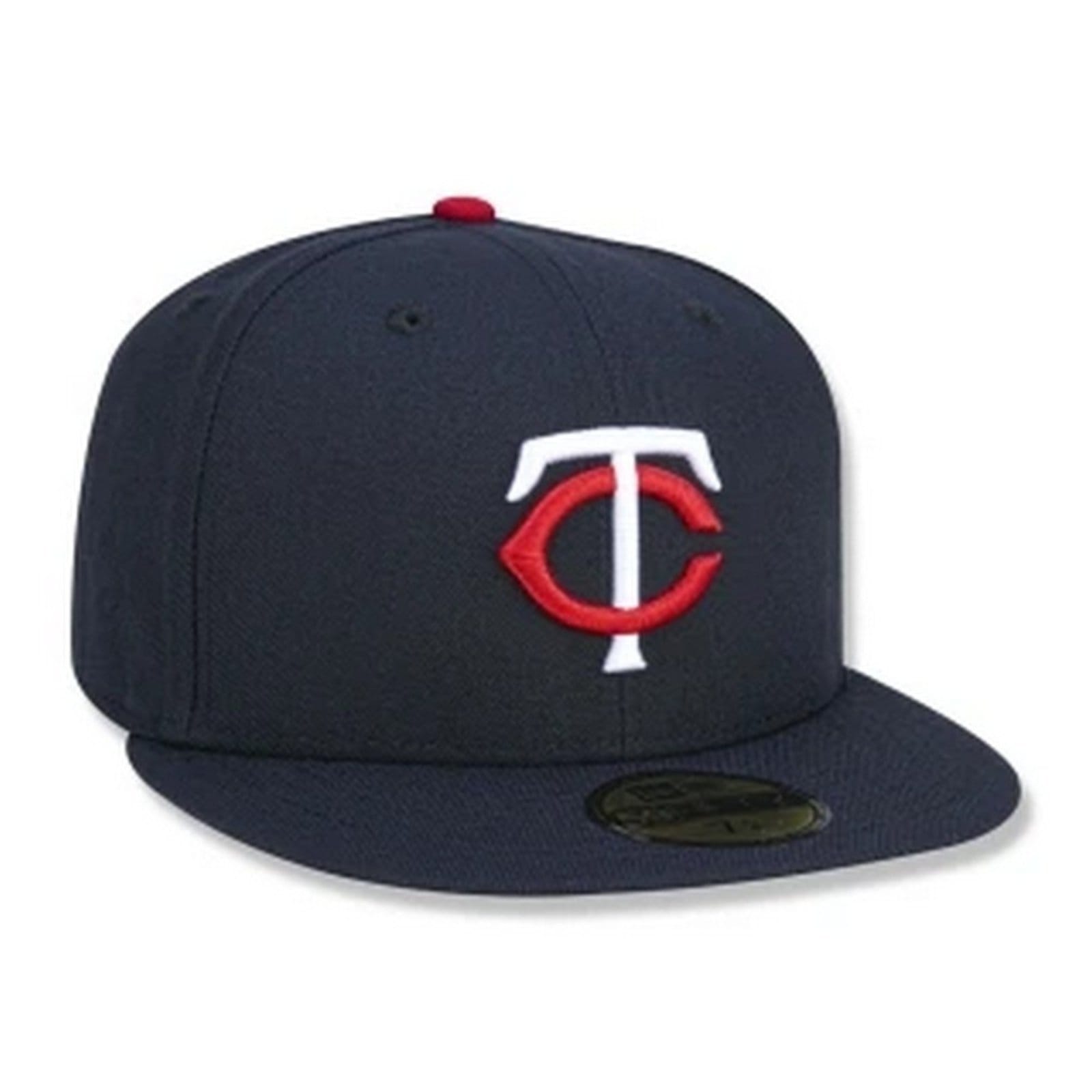 Vista 2 Boné New Era 59fifty Minnesota Twins Aba Reta Fitted Marinho new era azul marinho