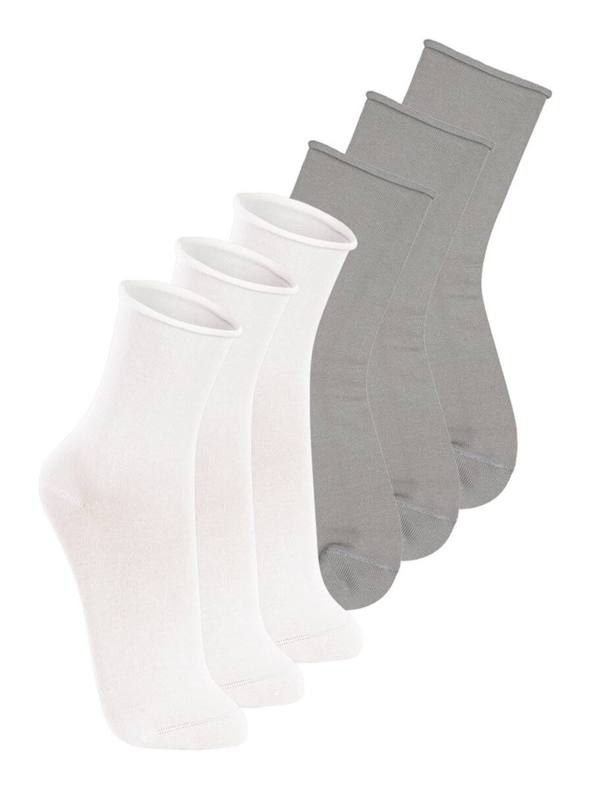 Kit 6 Pares de Meias sem Punho Cano Médio Lupo