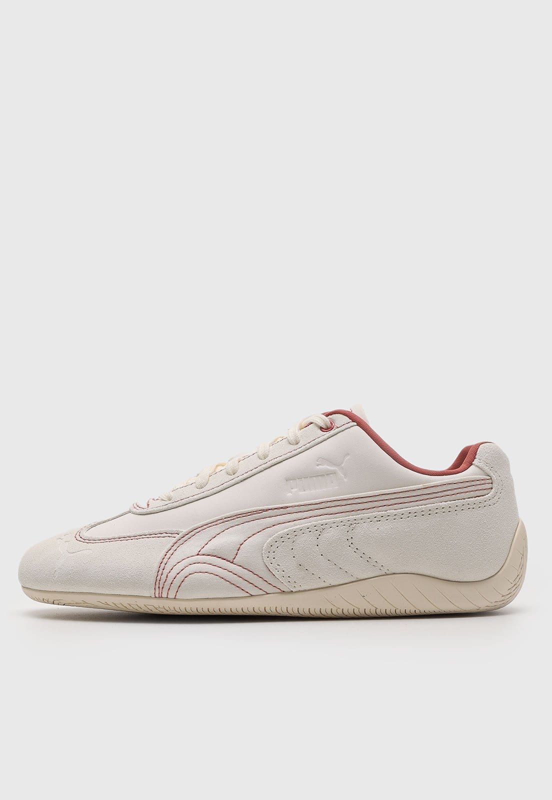Tênis Feminino Puma Speedcat Paris Off-White e Bordô
