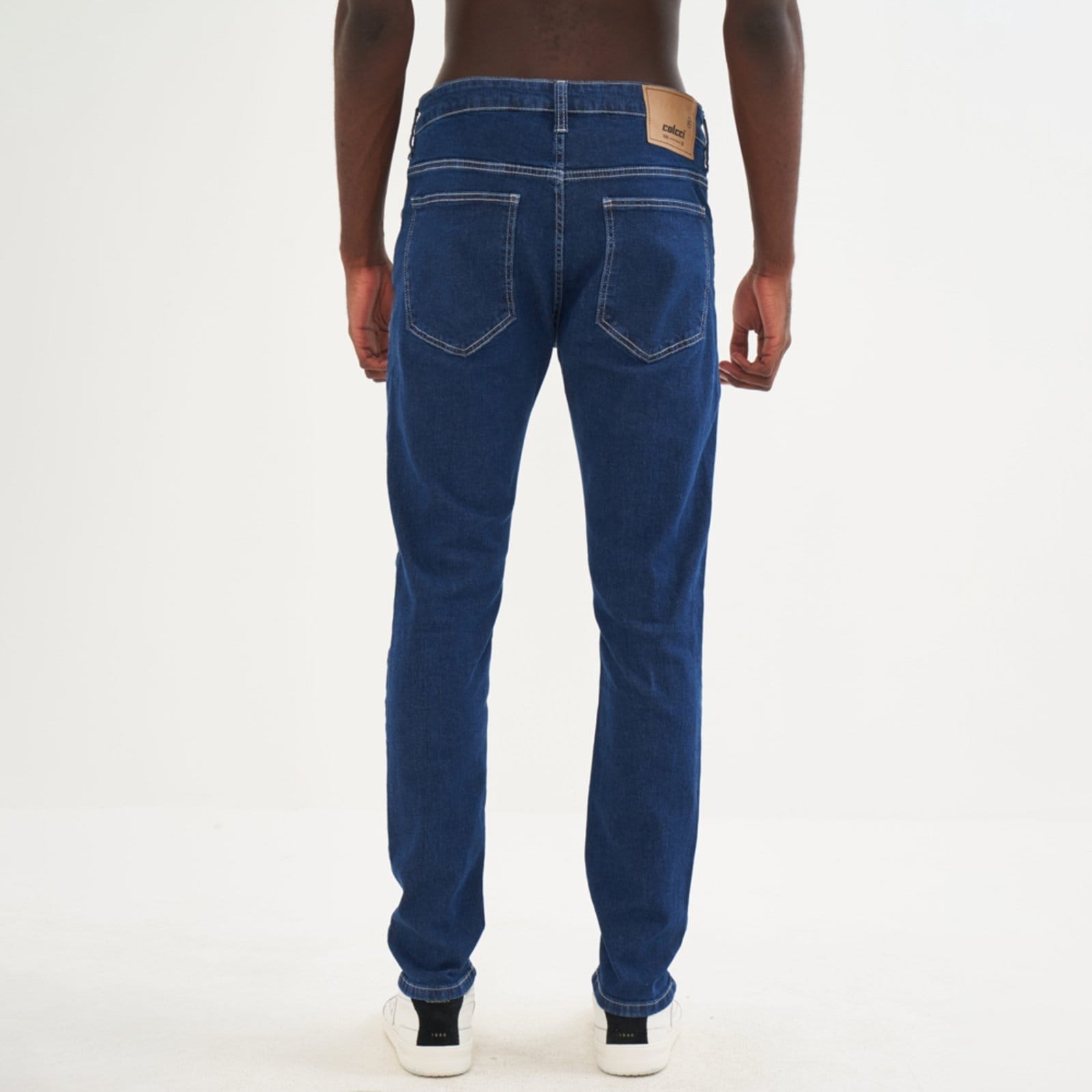 Vista 2 Calça Jeans Colcci New Felipe Pr26 Masculino Colcci azul