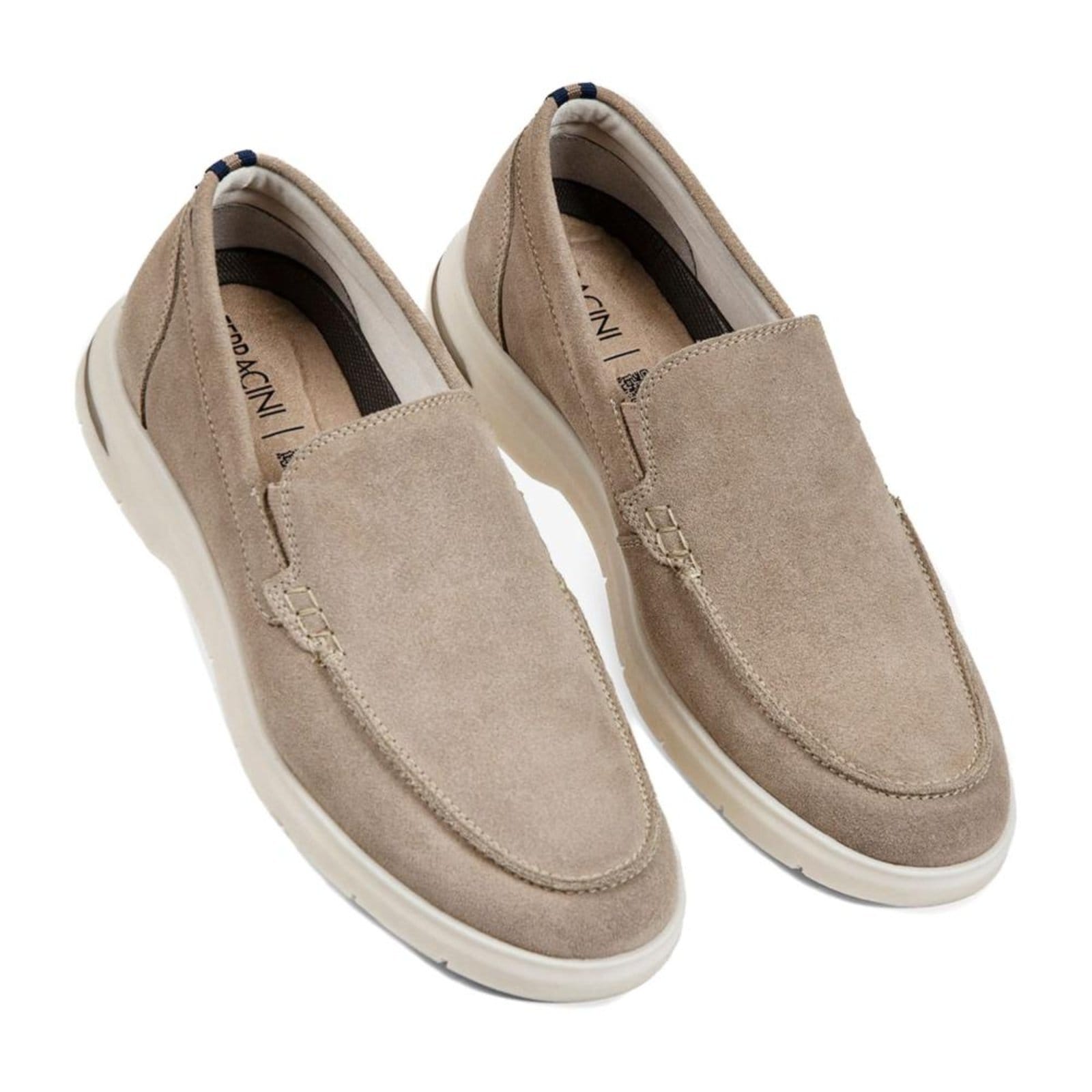 Mocassim Masculino Ferracini Malta Pluss 4656-708b Nude Incolor - 2