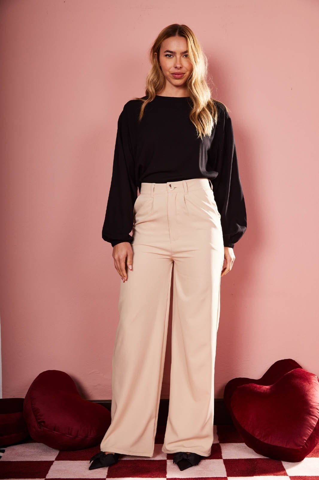 Vista 2 Calça In Love Calça Serena Off White In Love off-white white