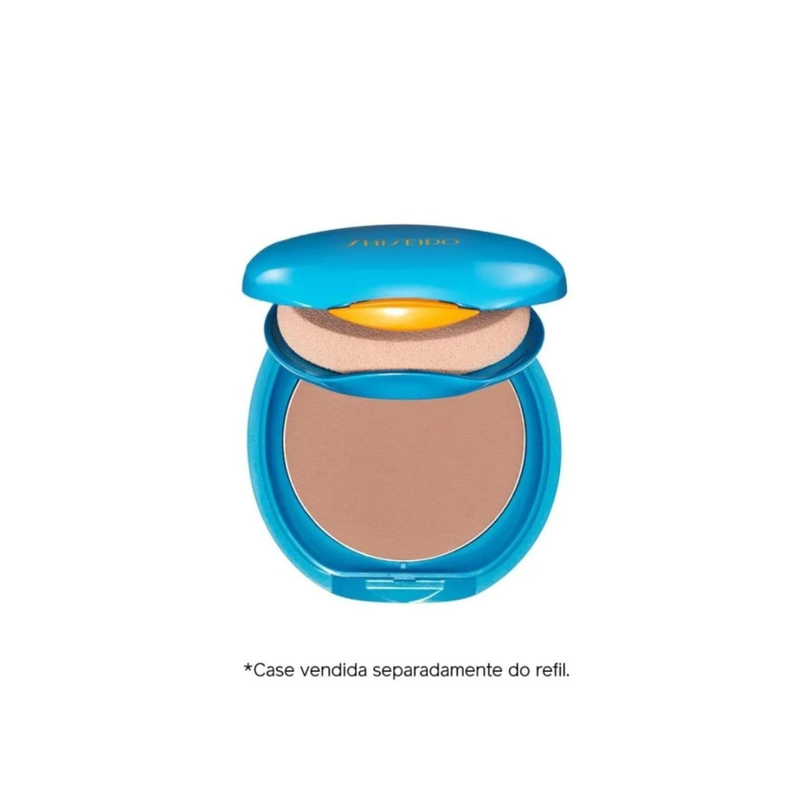 Vista 2 Shiseido Sun Care UV Protective Compact Foundation FPS 35 Fair Ivory Refil - Base Compacta Shiseido unico